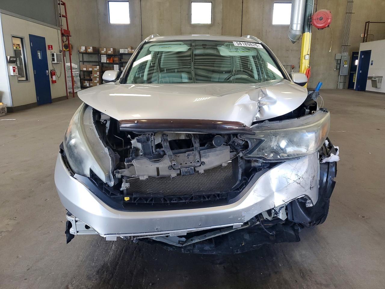 2012 Honda Cr-v Exl Silver vin: 2HKRM3H71CH513991