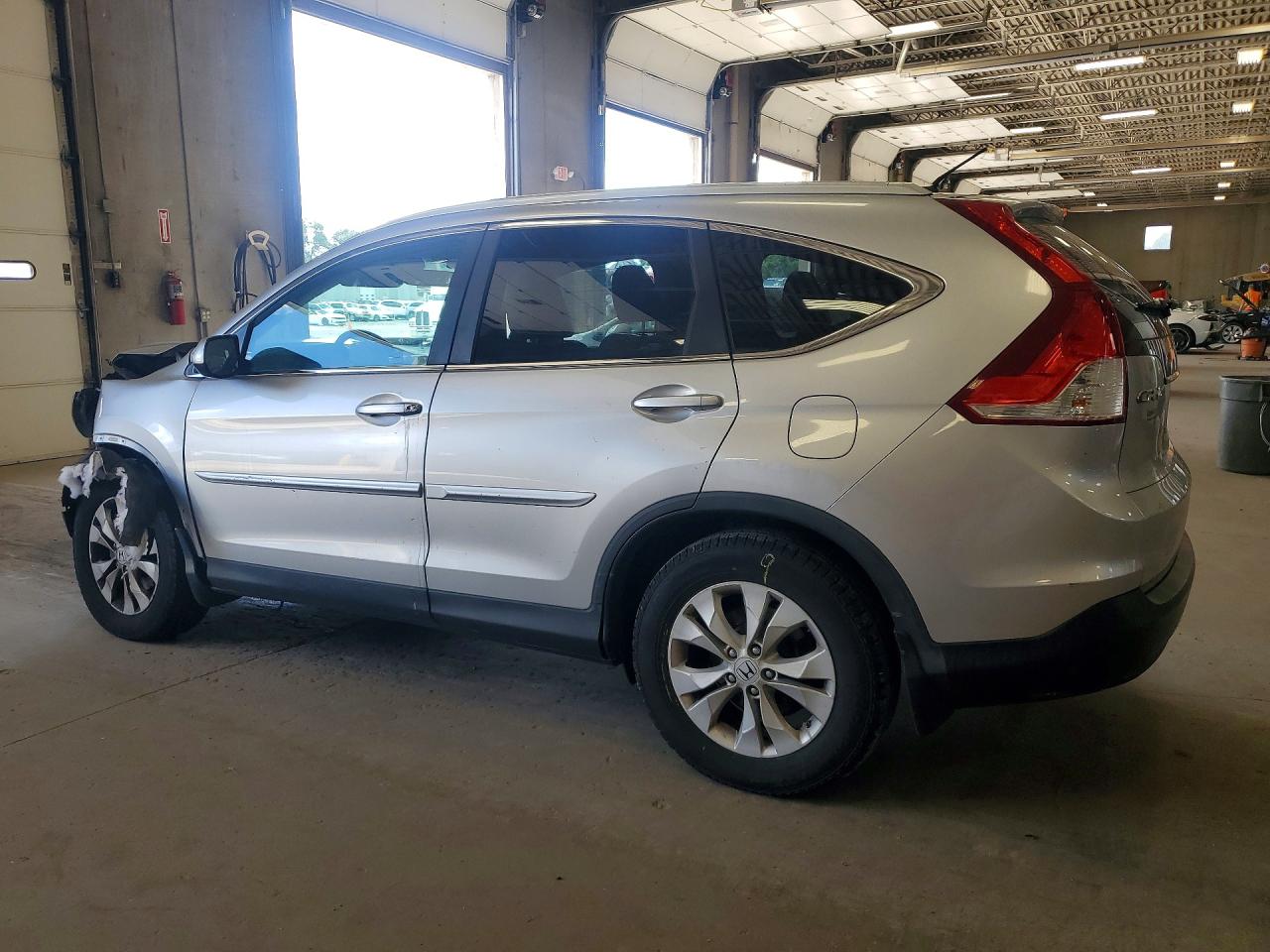 2012 Honda Cr-v Exl Silver vin: 2HKRM3H71CH513991
