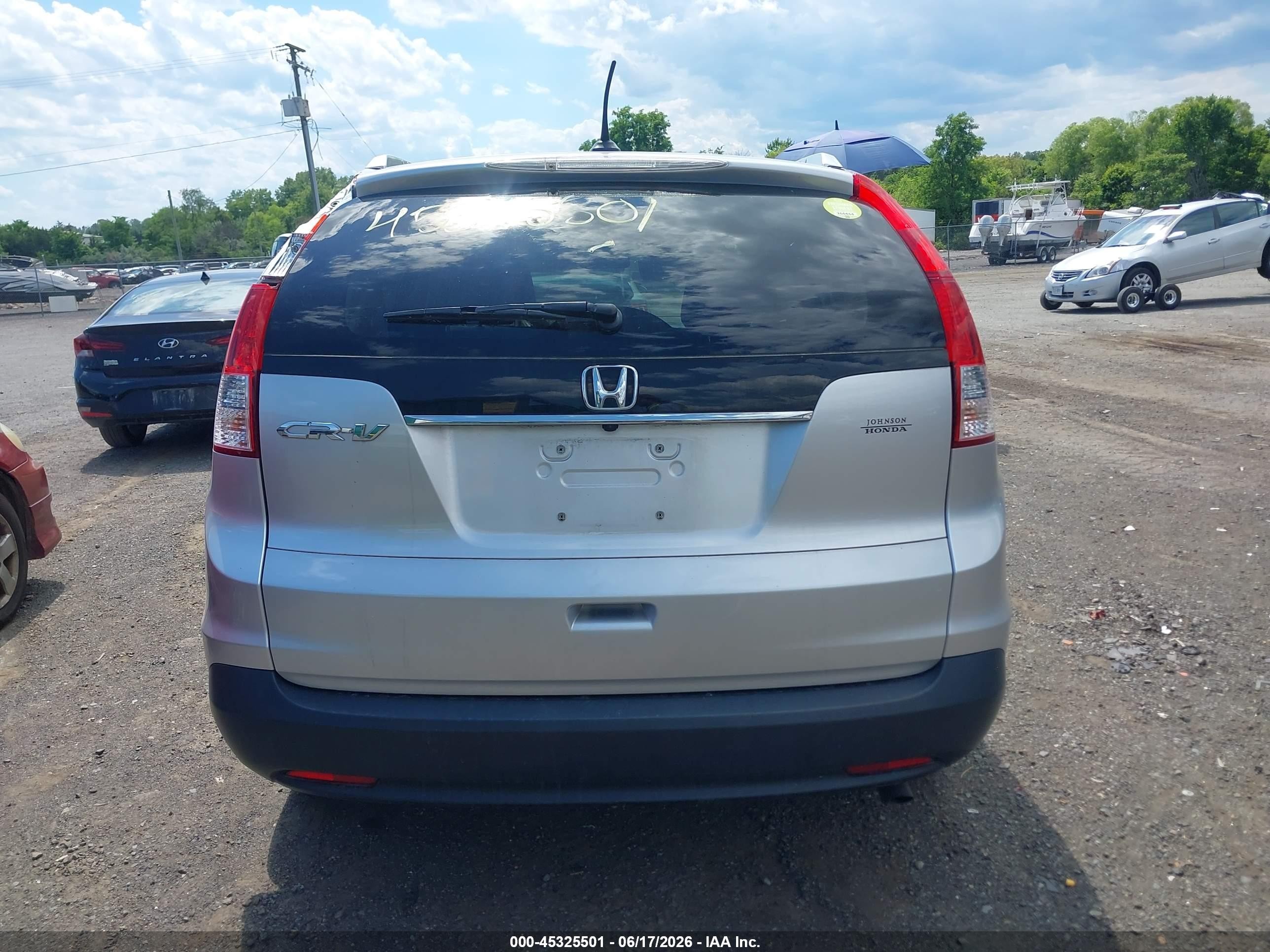 2012 Honda Cr-v Ex-l Silver vin: 2HKRM3H71CH514008