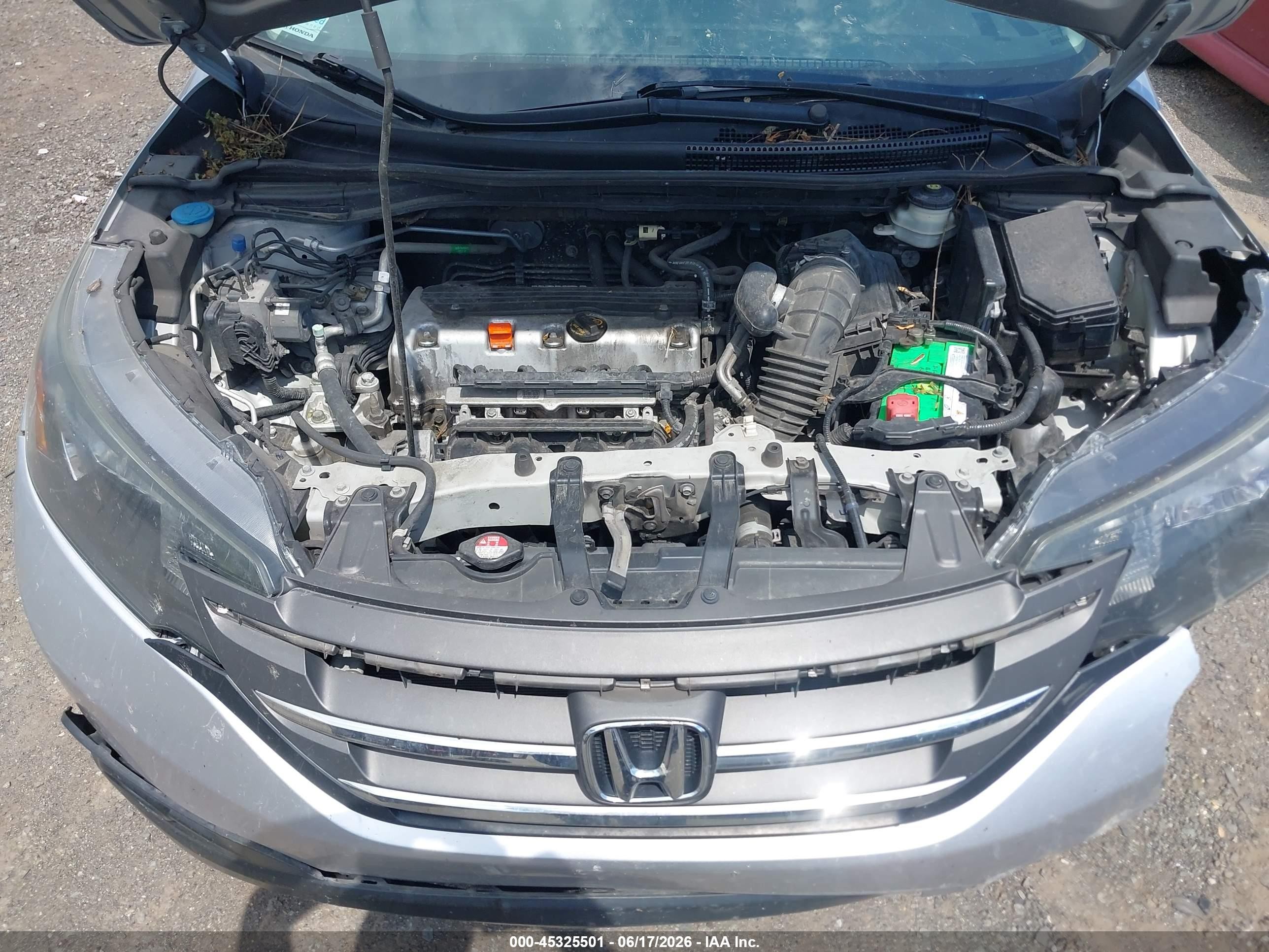 2012 Honda Cr-v Ex-l Silver vin: 2HKRM3H71CH514008