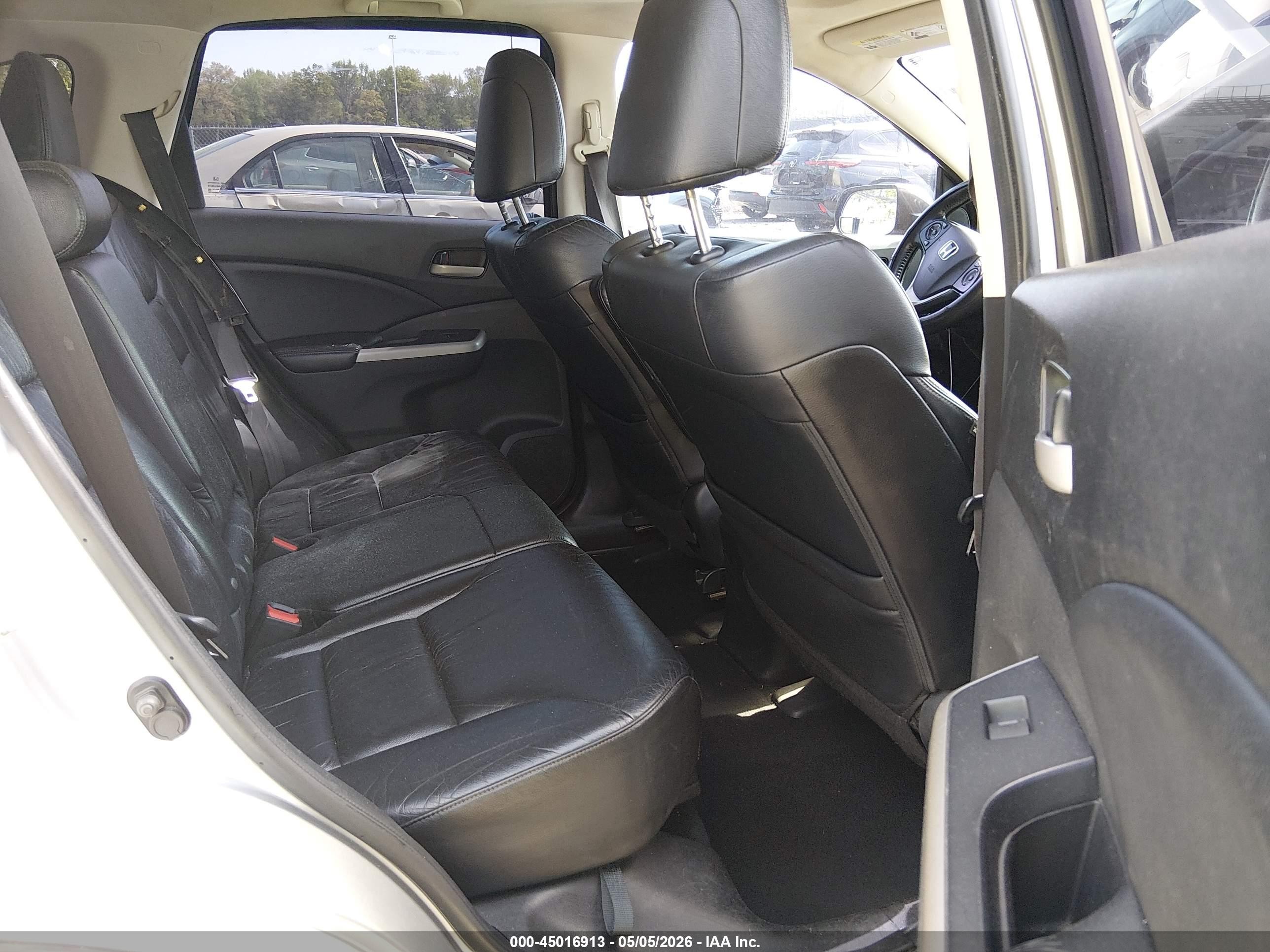 2013 Honda Cr-v Ex-l Silver vin: 2HKRM3H71DH501874