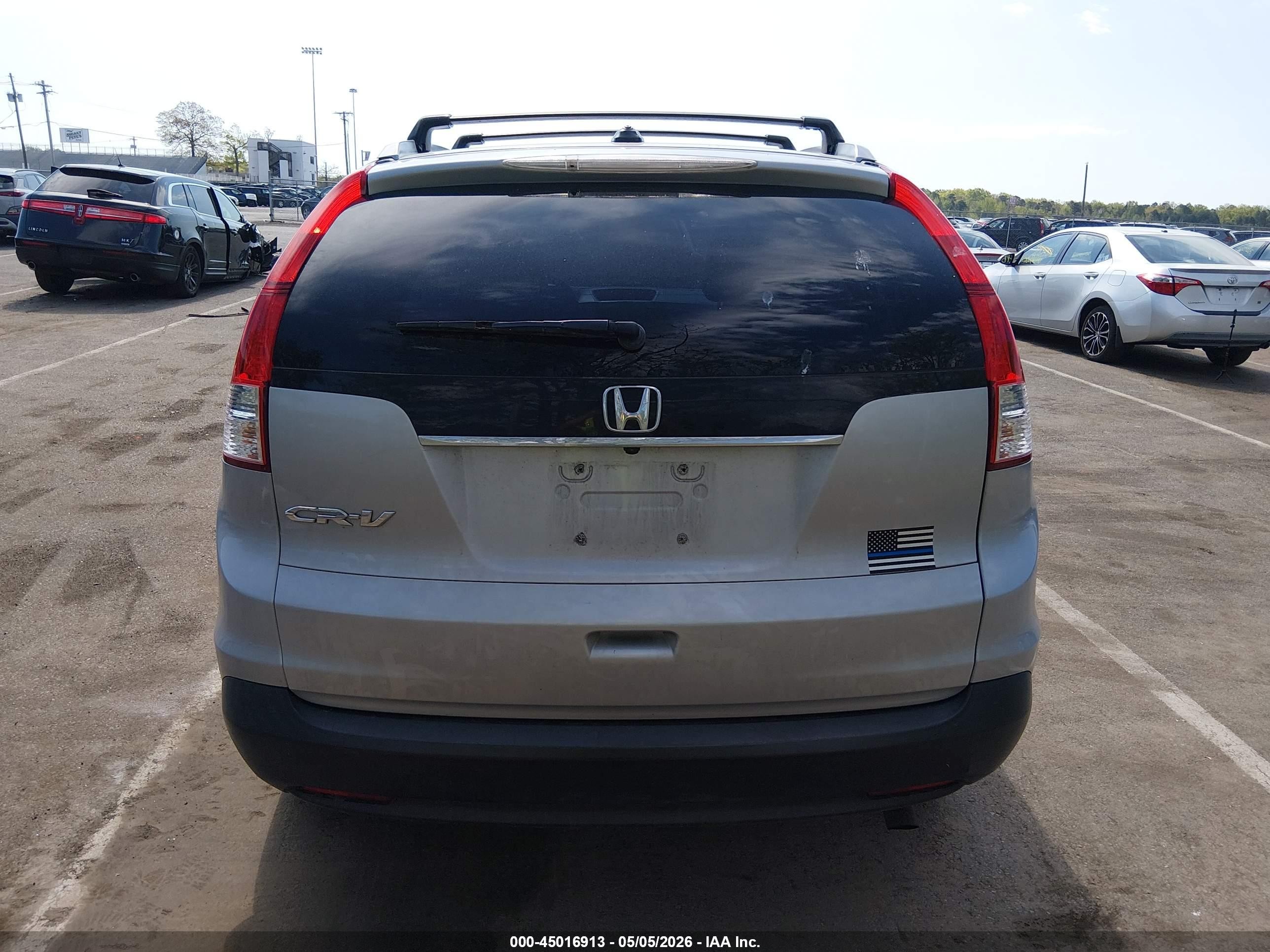 2013 Honda Cr-v Ex-l Silver vin: 2HKRM3H71DH501874