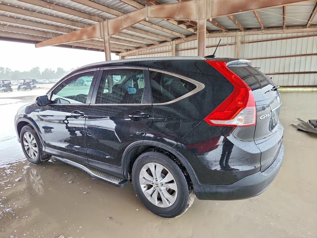 2013 Honda Cr-v Exl Black vin: 2HKRM3H71DH502555