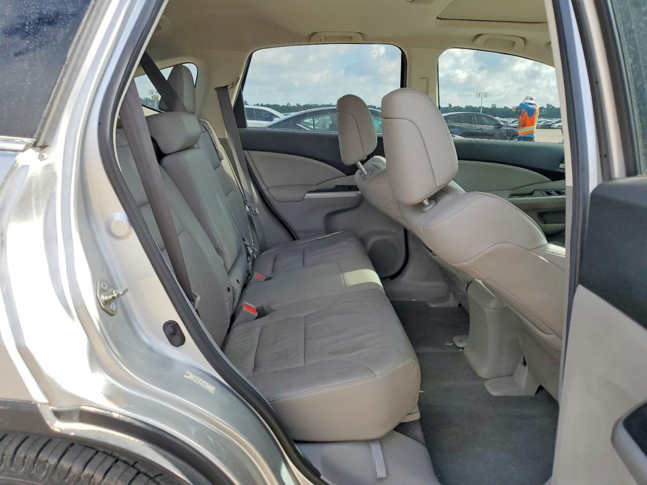 2013 Honda Cr-v Exl Silver vin: 2HKRM3H71DH503298