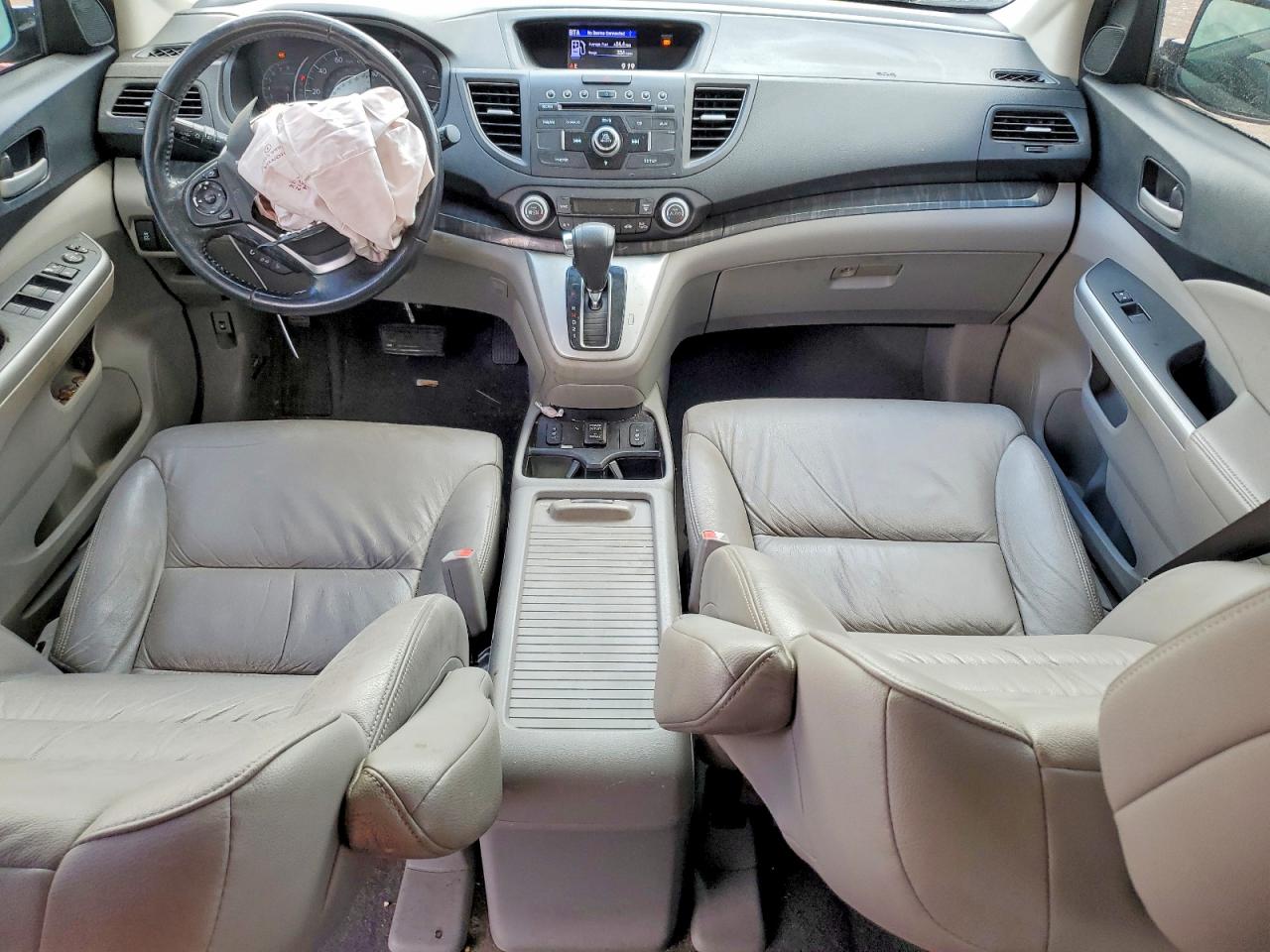 2013 Honda Cr-v Exl Silver vin: 2HKRM3H71DH503298