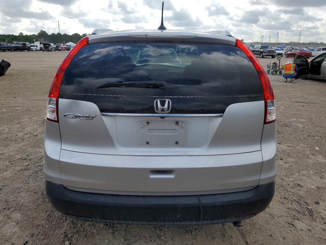2013 Honda Cr-v Exl Silver vin: 2HKRM3H71DH503298