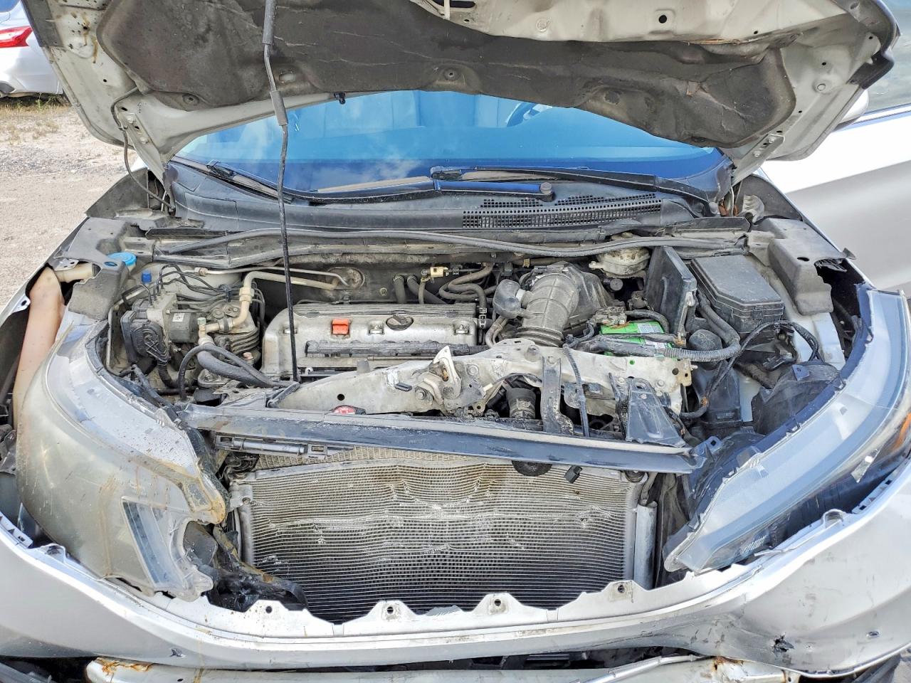 2013 Honda Cr-v Exl Silver vin: 2HKRM3H71DH503298