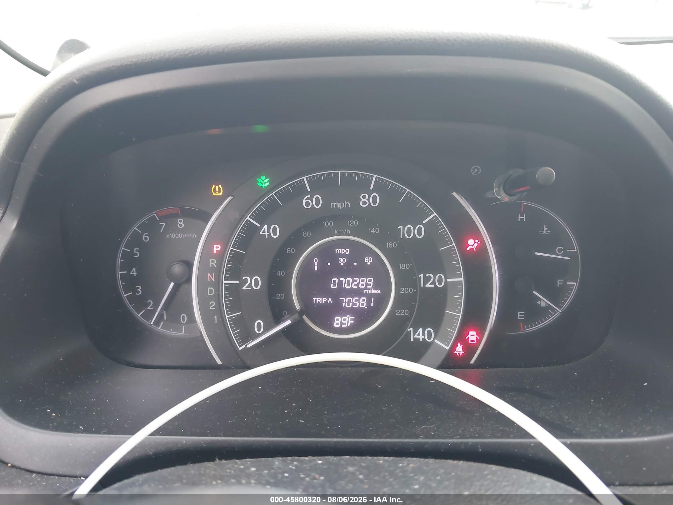 2013 Honda Cr-v Ex-l Gray vin: 2HKRM3H71DH510252