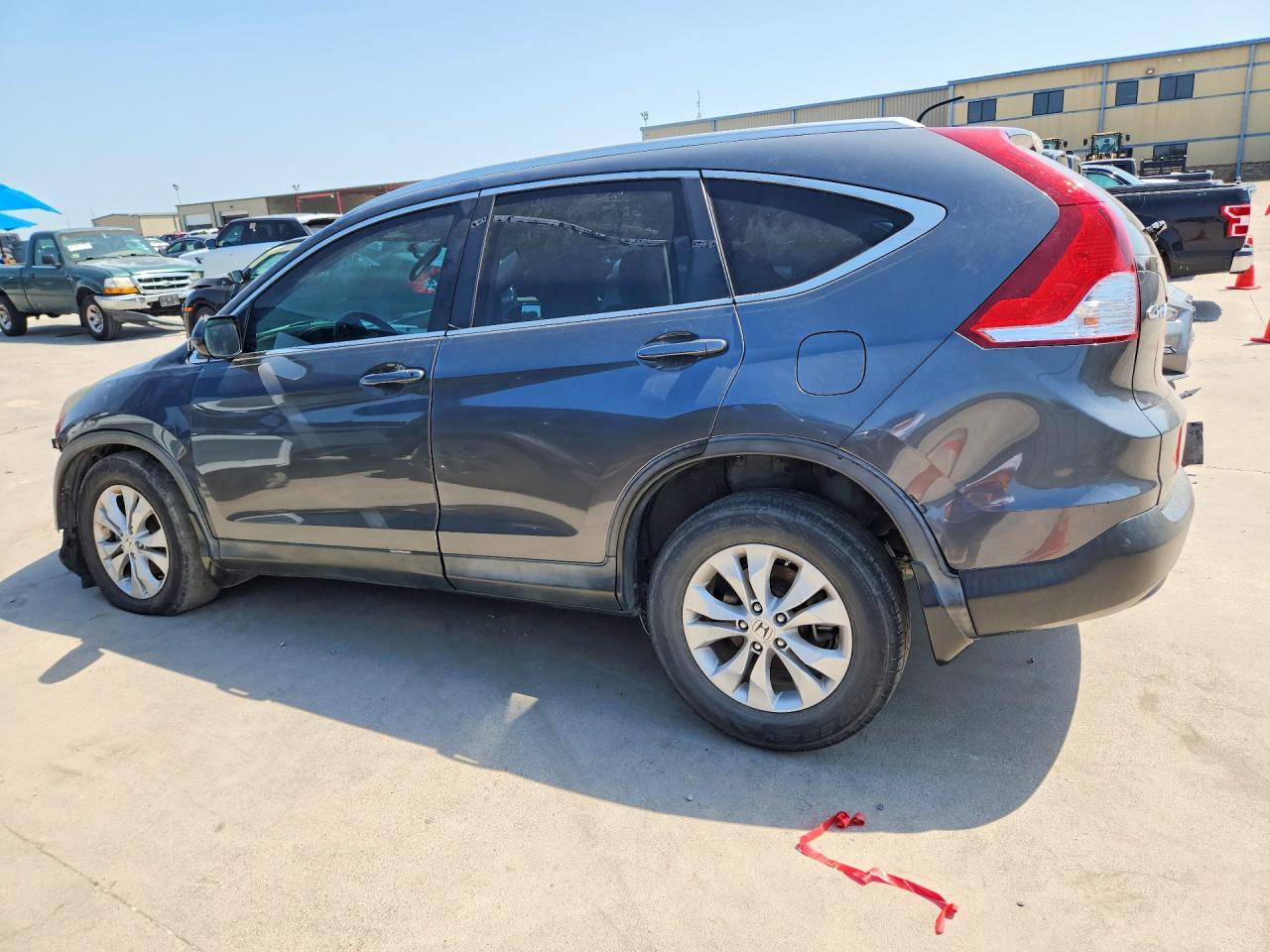2013 Honda Cr-v Exl Gray vin: 2HKRM3H71DH514270