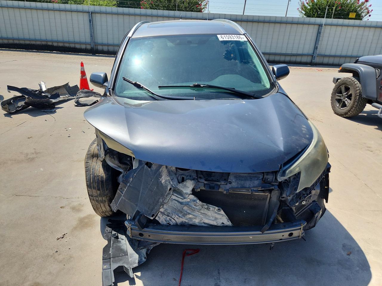 2013 Honda Cr-v Exl Gray vin: 2HKRM3H71DH514270