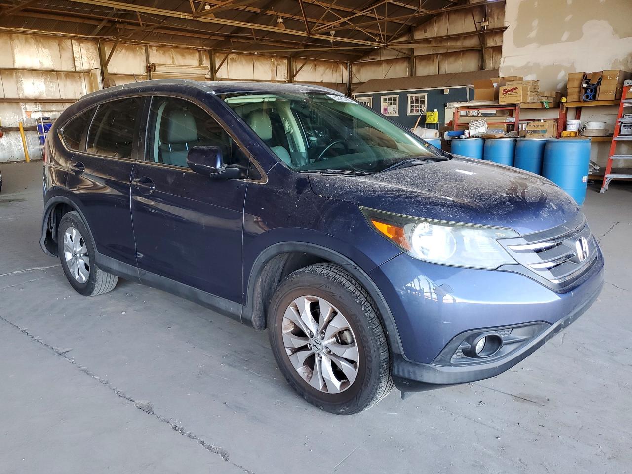 2013 Honda Cr-v Exl Синий vin: 2HKRM3H71DH514625