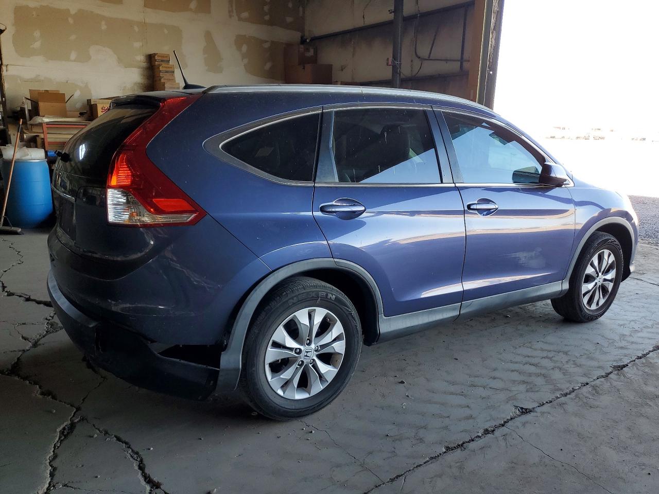 2013 Honda Cr-v Exl Синий vin: 2HKRM3H71DH514625