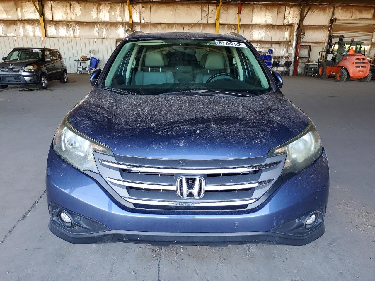 2013 Honda Cr-v Exl Синий vin: 2HKRM3H71DH514625