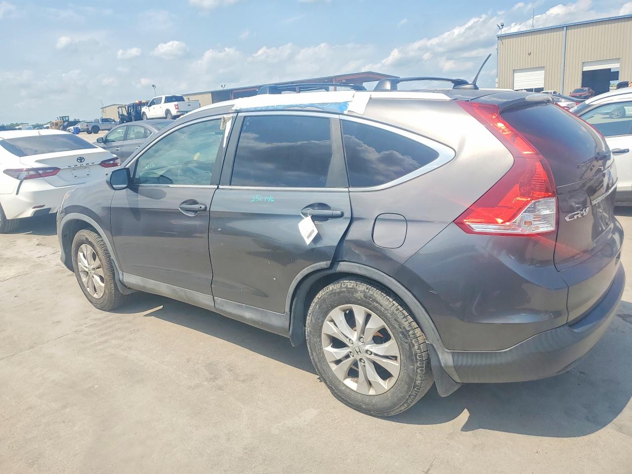 2013 Honda Cr-v Exl Серый vin: 2HKRM3H71DH515970