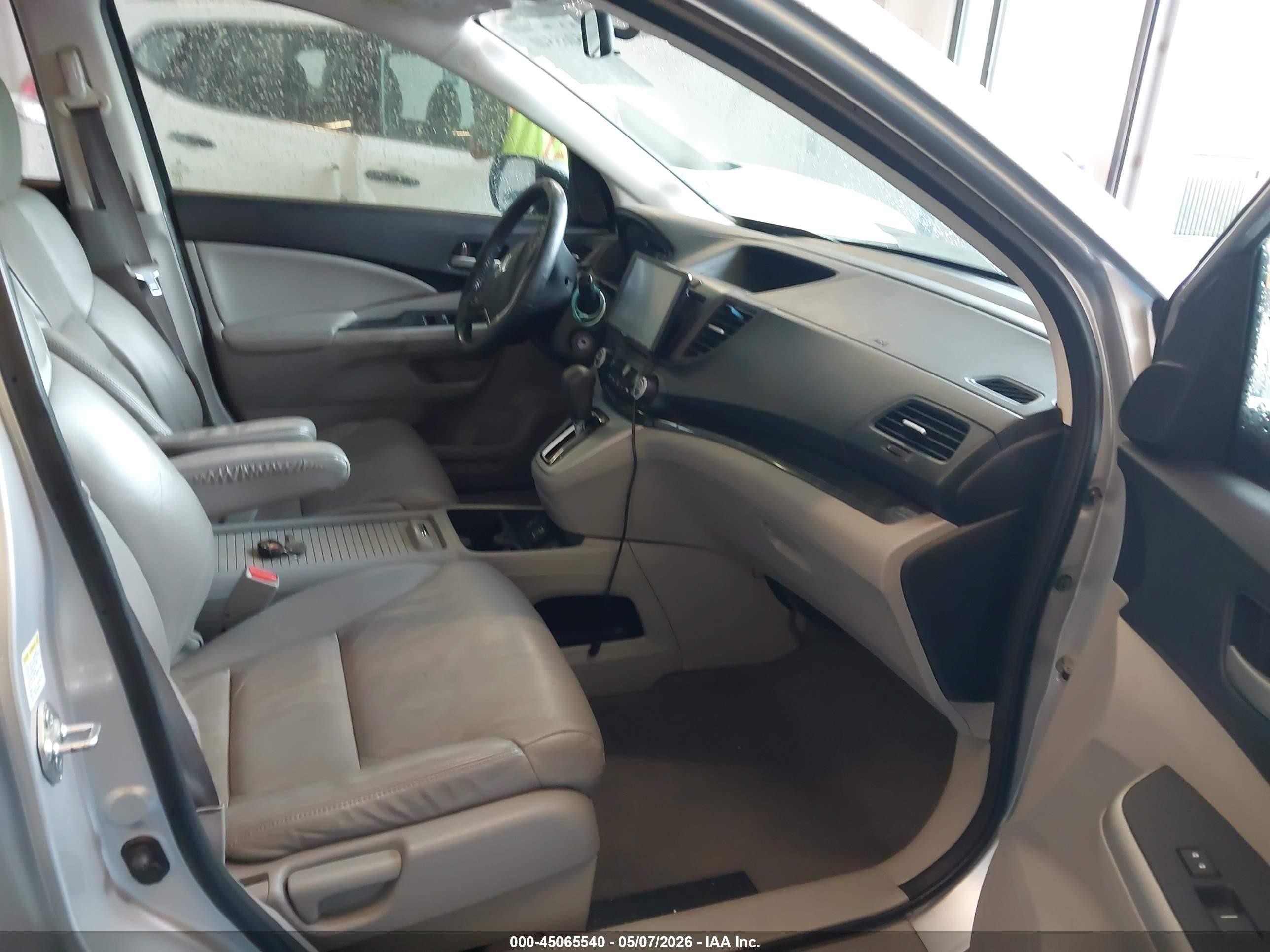2013 Honda Cr-v Ex-l Серебряный vin: 2HKRM3H71DH516505