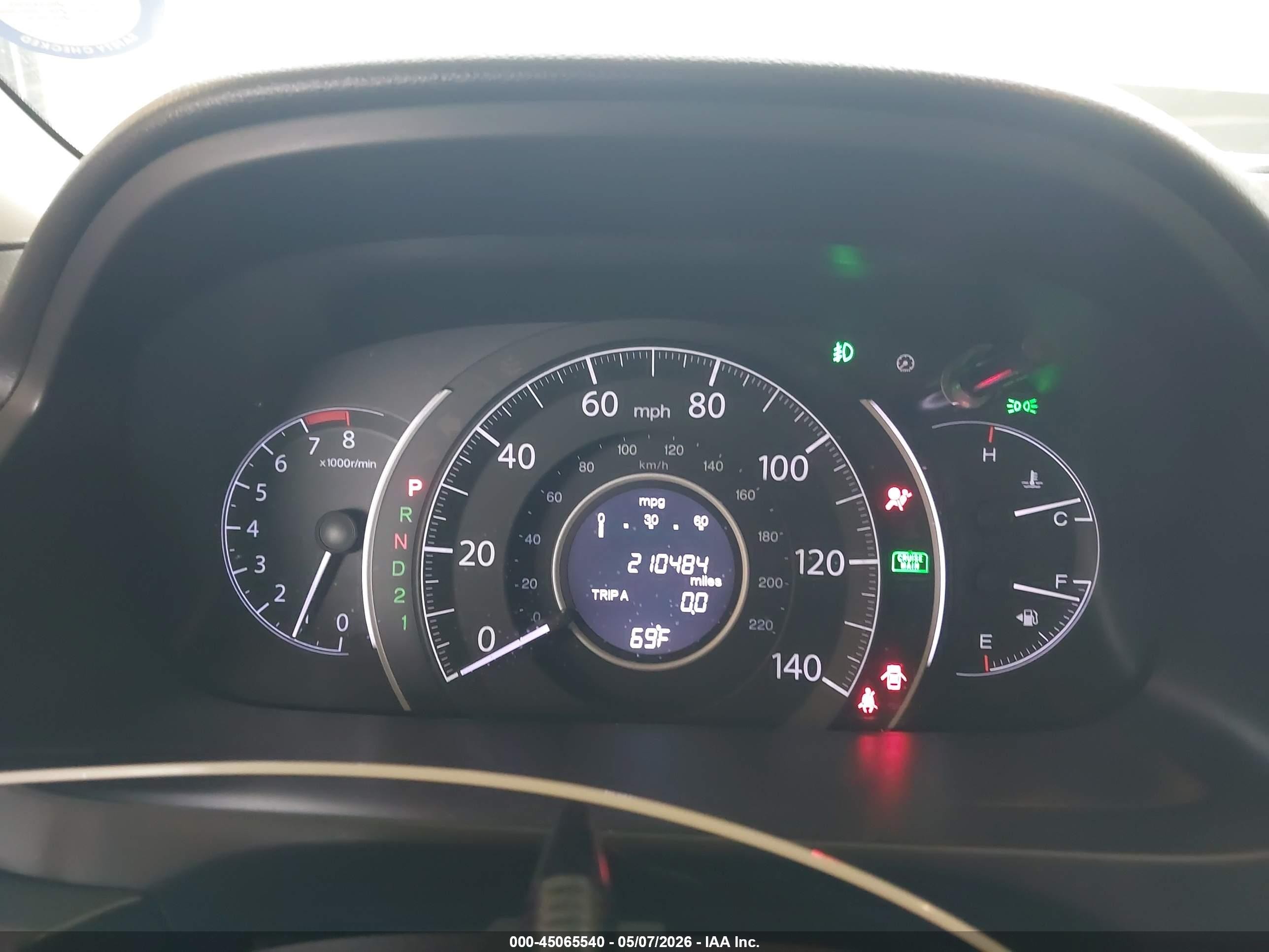 2013 Honda Cr-v Ex-l Серебряный vin: 2HKRM3H71DH516505