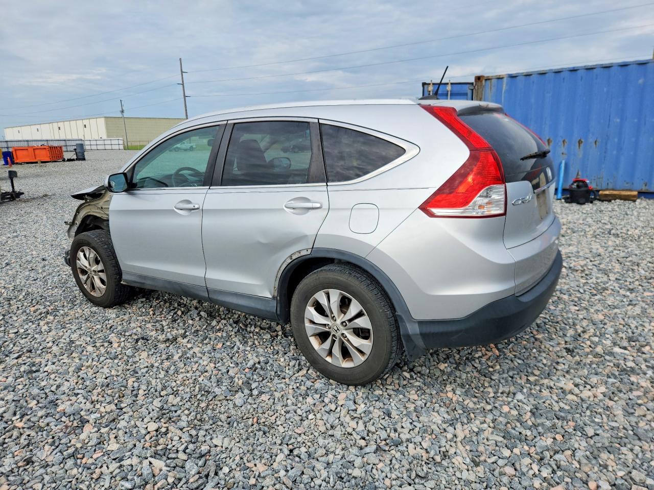 2013 Honda Cr-v Exl Silver vin: 2HKRM3H71DH522692