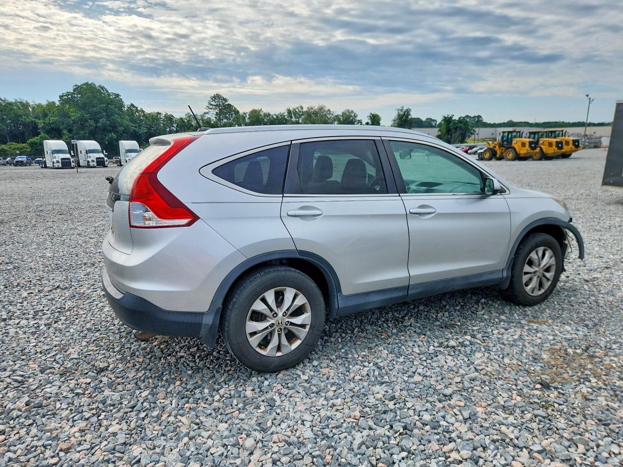 2013 Honda Cr-v Exl Silver vin: 2HKRM3H71DH522692