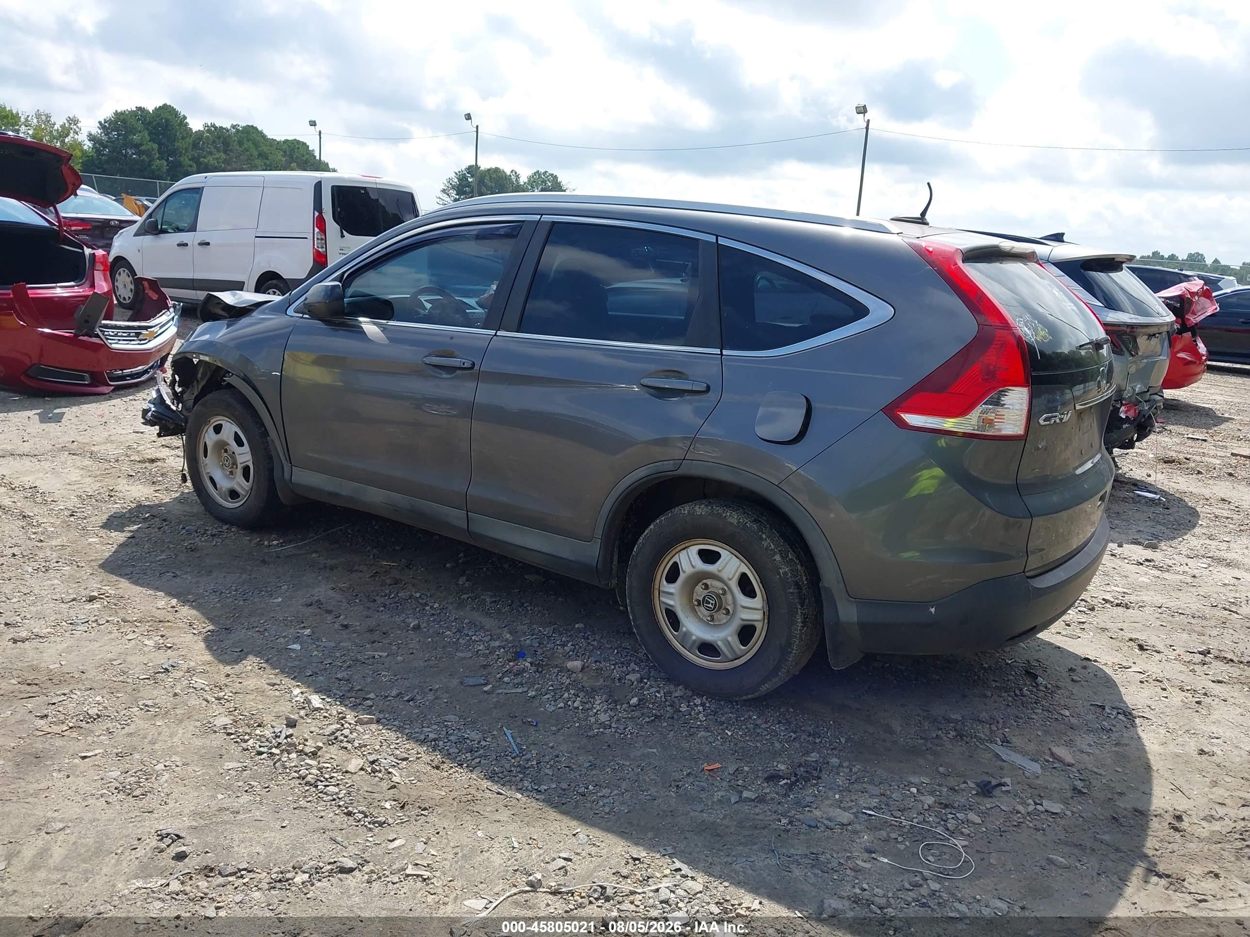2014 Honda Cr-v Ex-l Gray vin: 2HKRM3H71EH504274