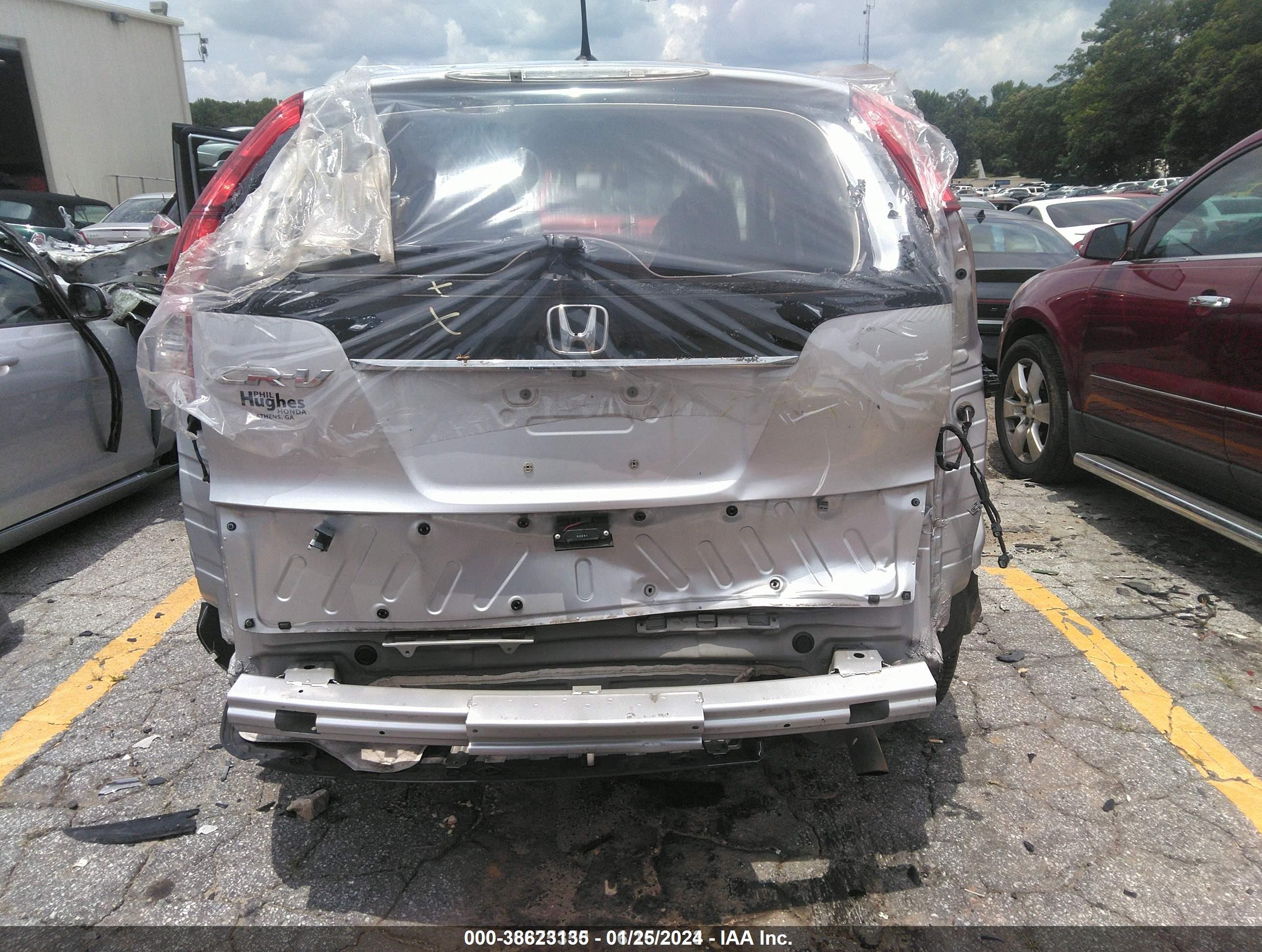 2014 Honda Cr-v Ex-l Silver vin: 2HKRM3H71EH528574