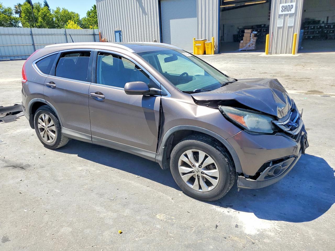 2014 Honda Cr-v Exl Gray vin: 2HKRM3H71EH556794