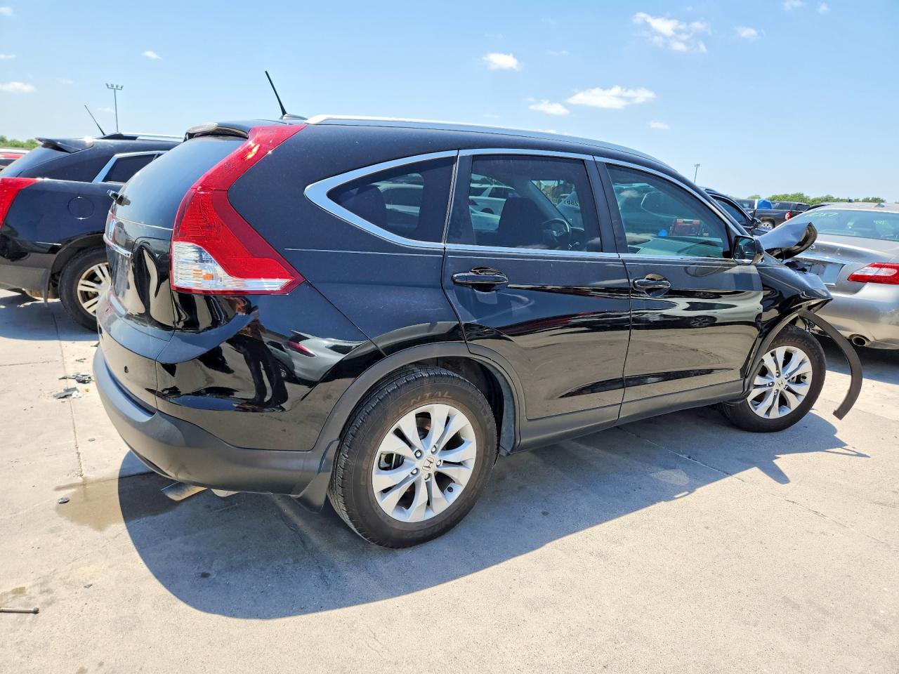 2014 Honda Cr-v Exl Black vin: 2HKRM3H71EH561669