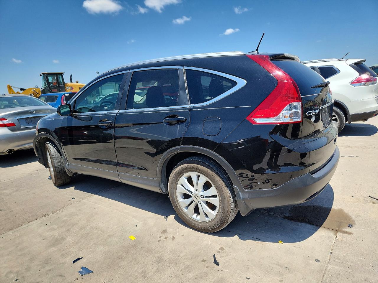 2014 Honda Cr-v Exl Black vin: 2HKRM3H71EH561669