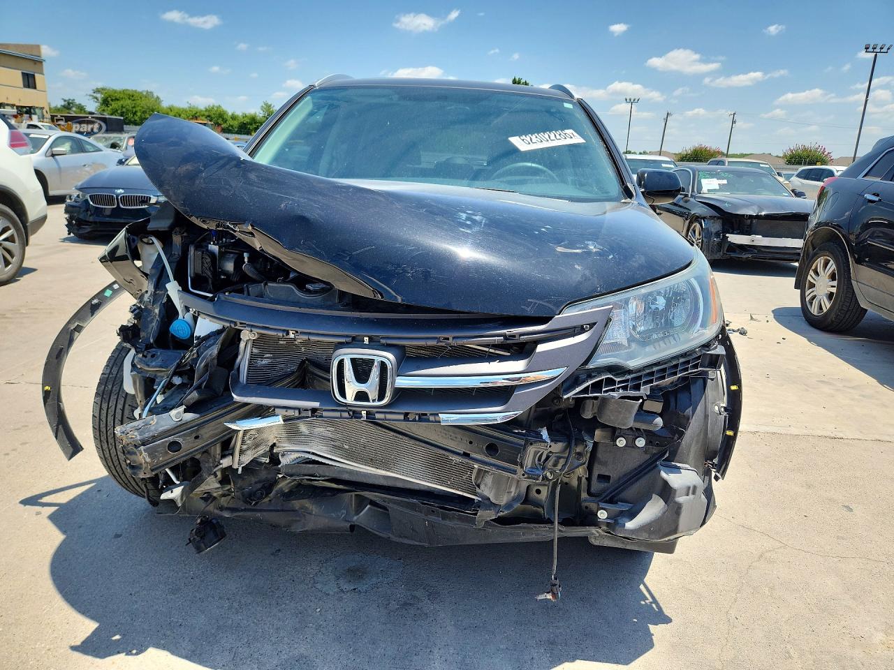 2014 Honda Cr-v Exl Black vin: 2HKRM3H71EH561669