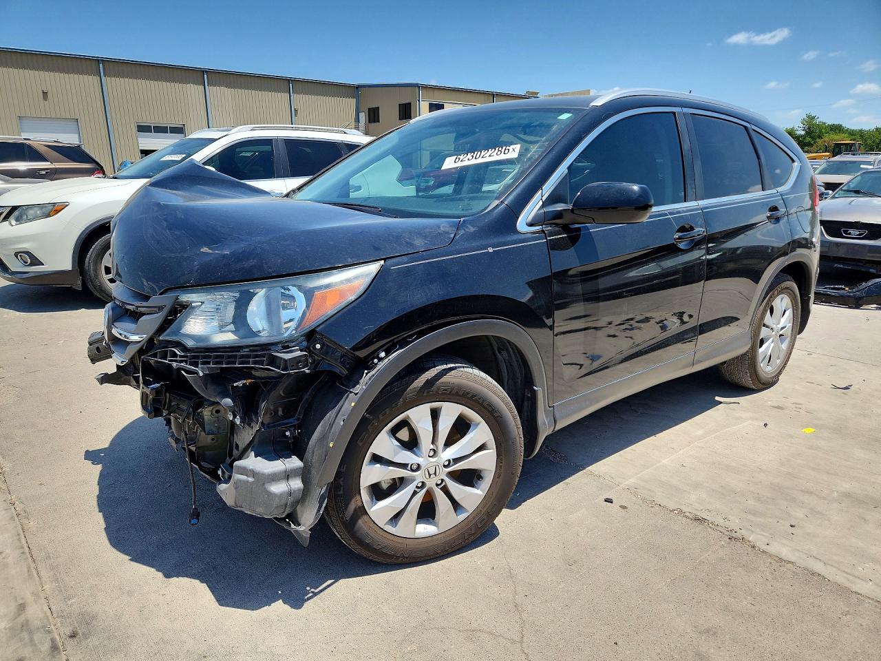 2014 Honda Cr-v Exl Black vin: 2HKRM3H71EH561669