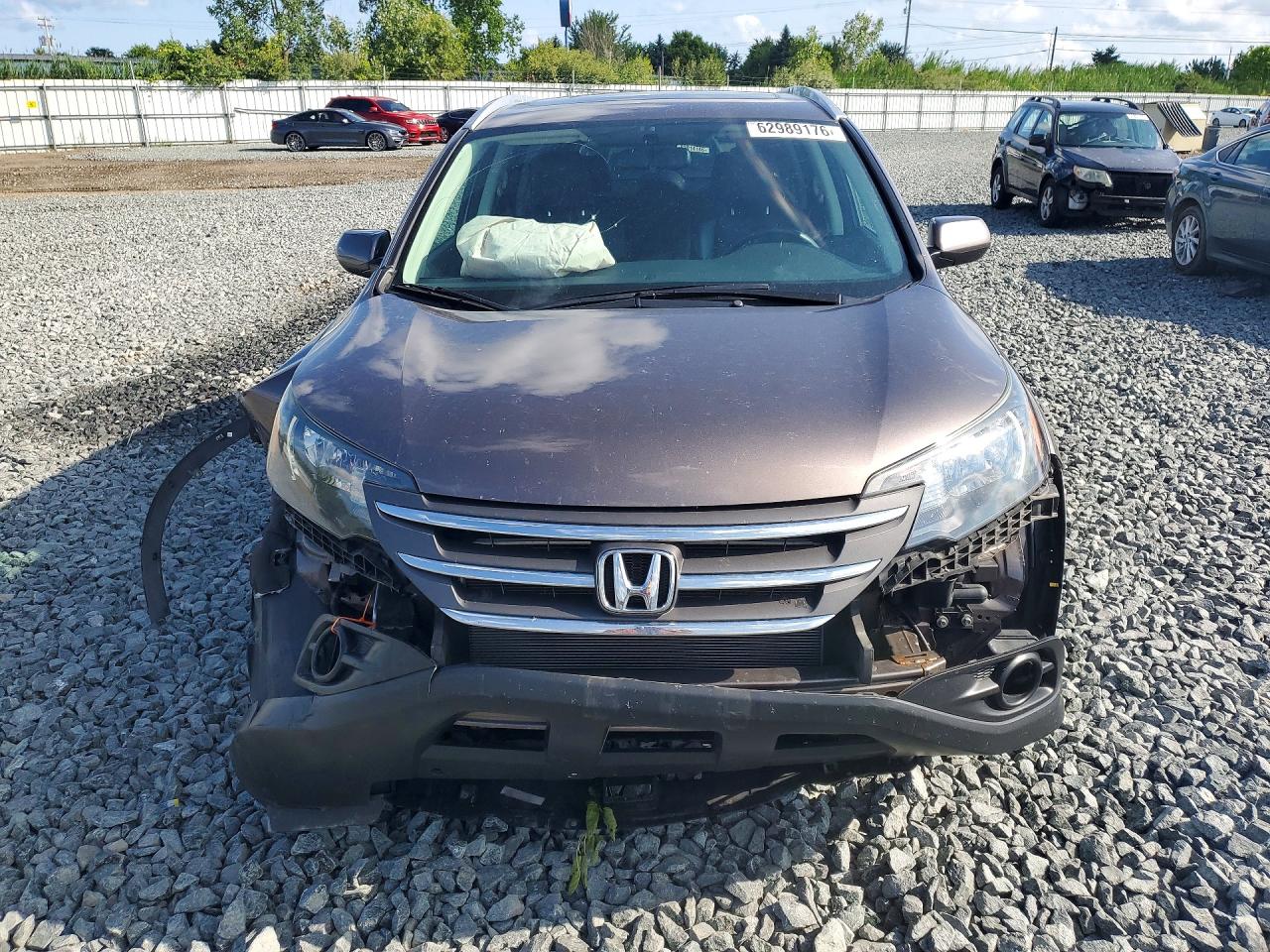 2014 Honda Cr-v Exl Gray vin: 2HKRM3H71EH566080