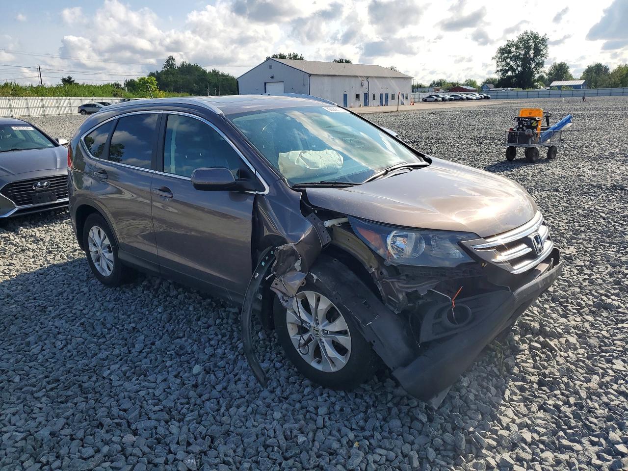 2014 Honda Cr-v Exl Gray vin: 2HKRM3H71EH566080