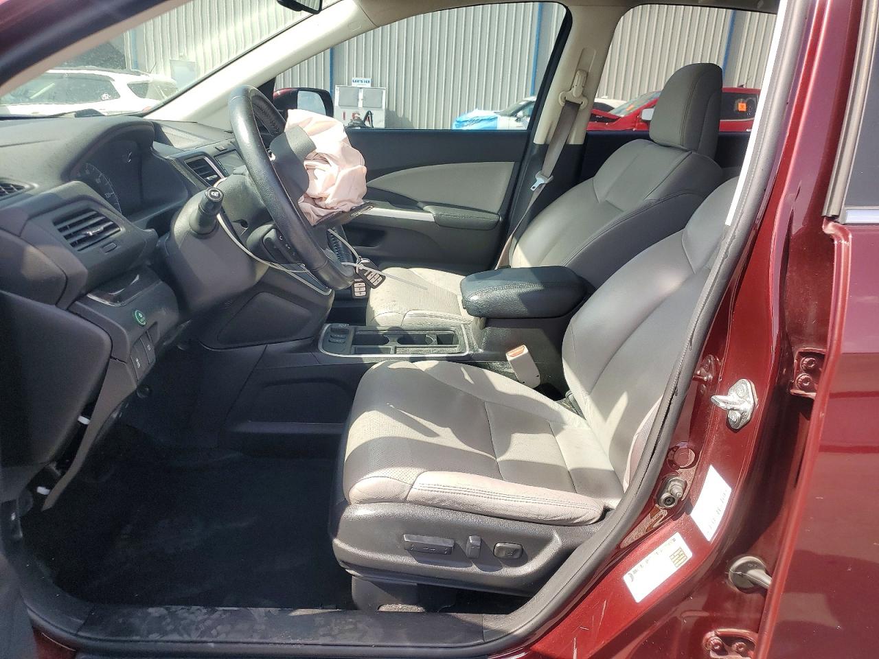 2015 Honda Cr-v Exl Maroon vin: 2HKRM3H71FH525515