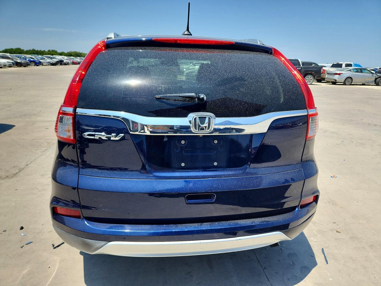 2015 Honda Cr-v Exl Blue vin: 2HKRM3H71FH527667