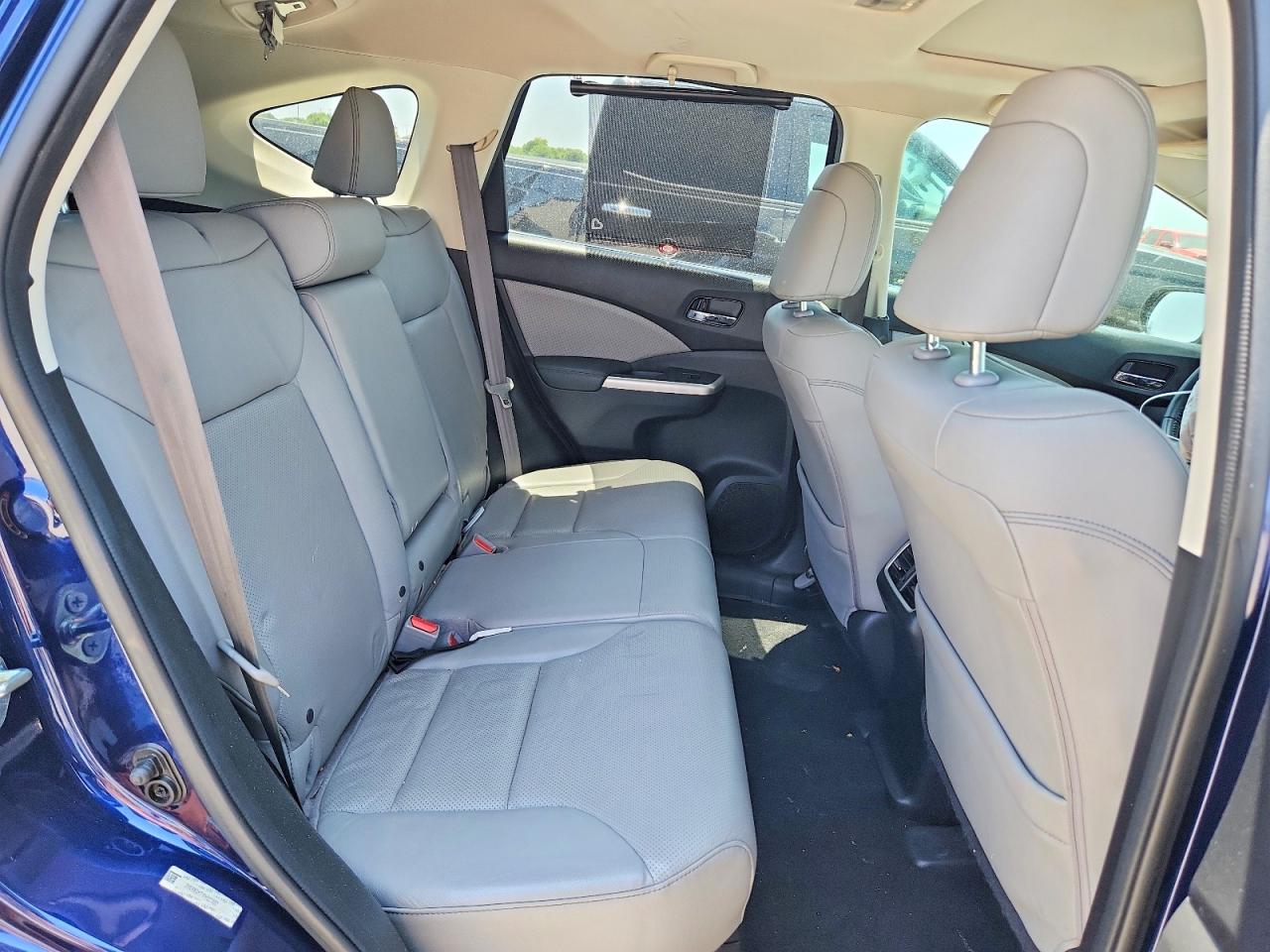 2015 Honda Cr-v Exl Blue vin: 2HKRM3H71FH527667