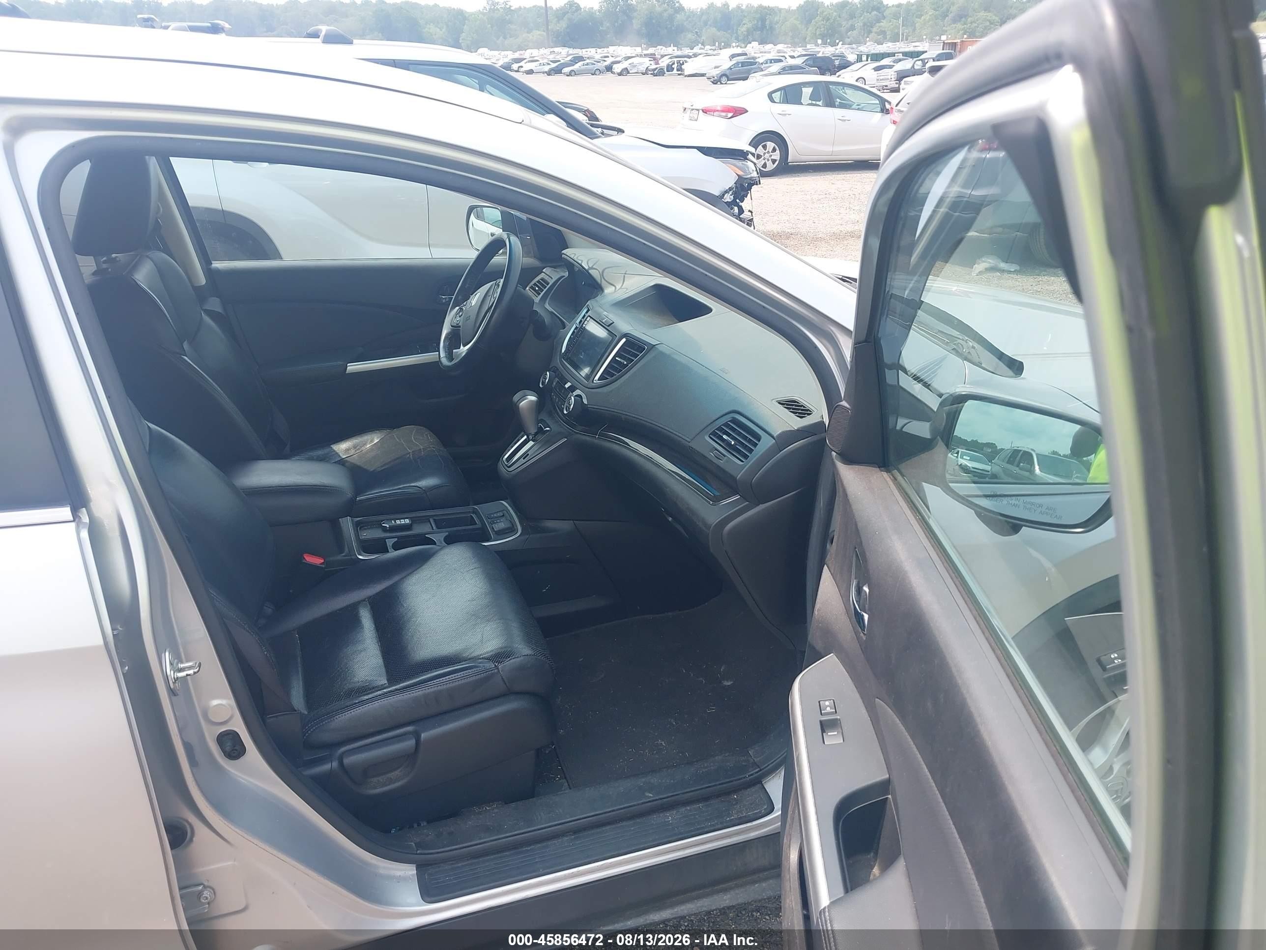 2015 Honda Cr-v Ex-l Серебряный vin: 2HKRM3H71FH534733