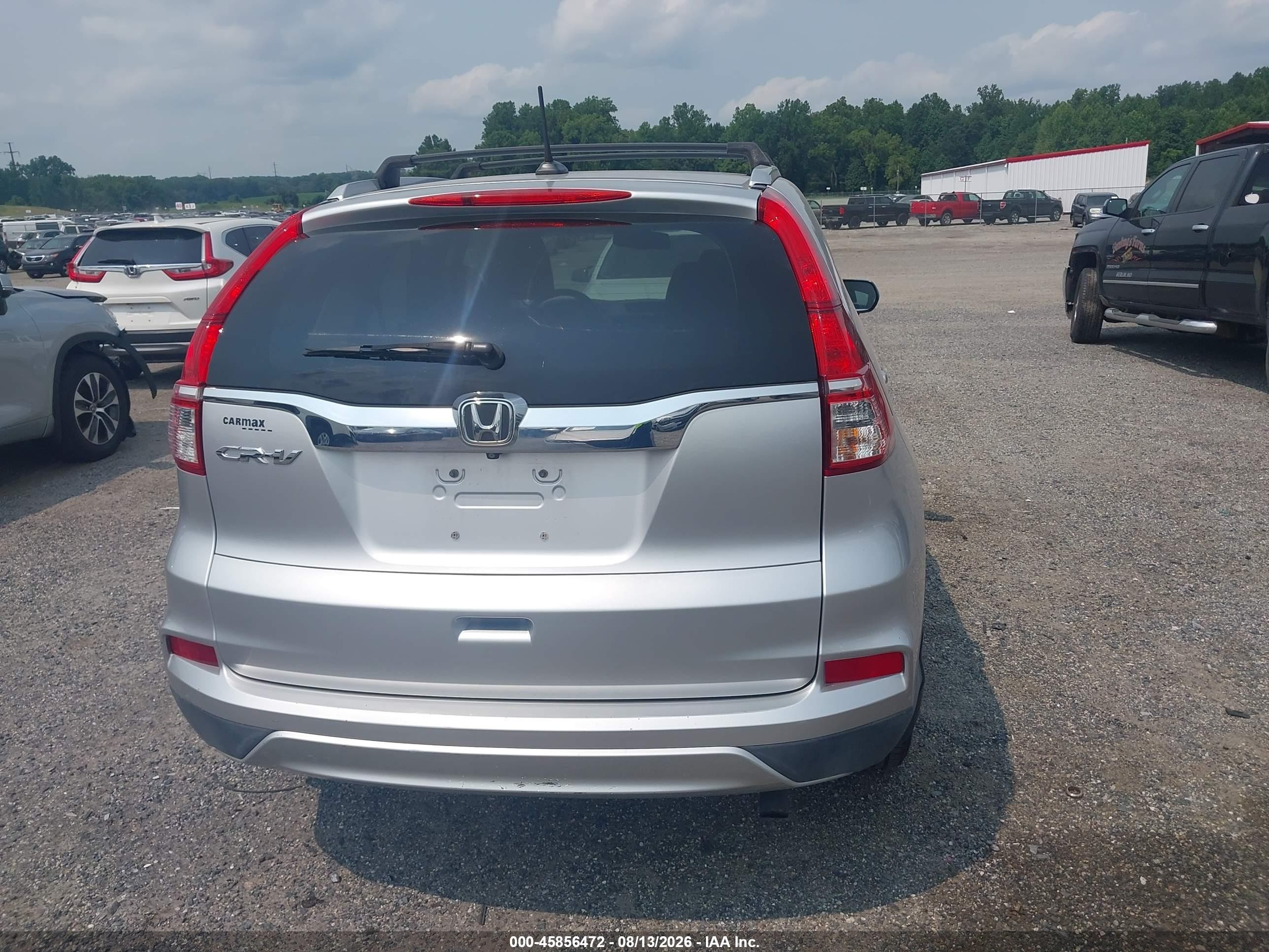 2015 Honda Cr-v Ex-l Серебряный vin: 2HKRM3H71FH534733
