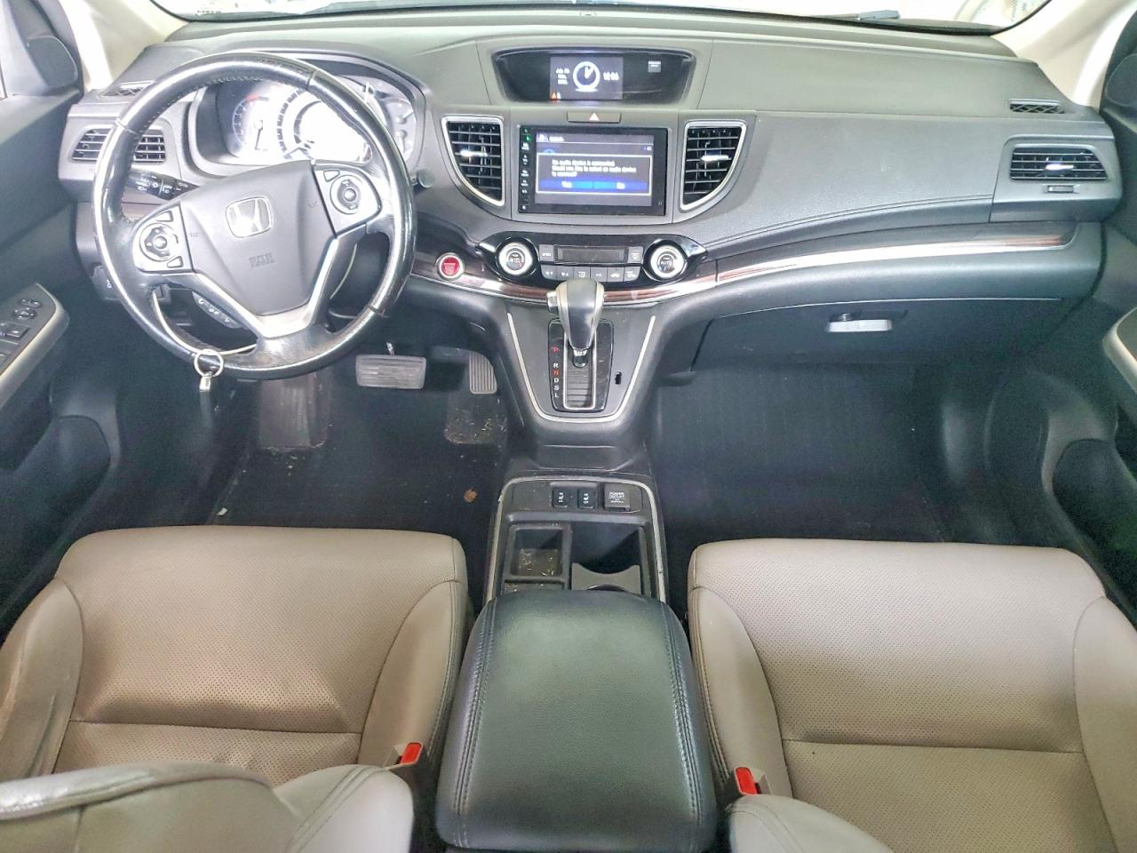 2016 Honda Cr-v Exl Серый vin: 2HKRM3H71GH500034