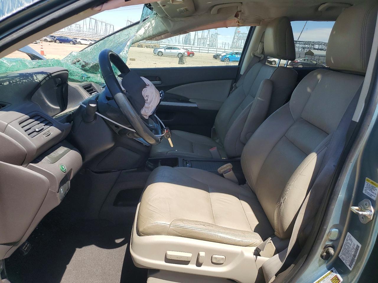 2012 Honda Cr-v Teal vin: 2HKRM3H72CH510484