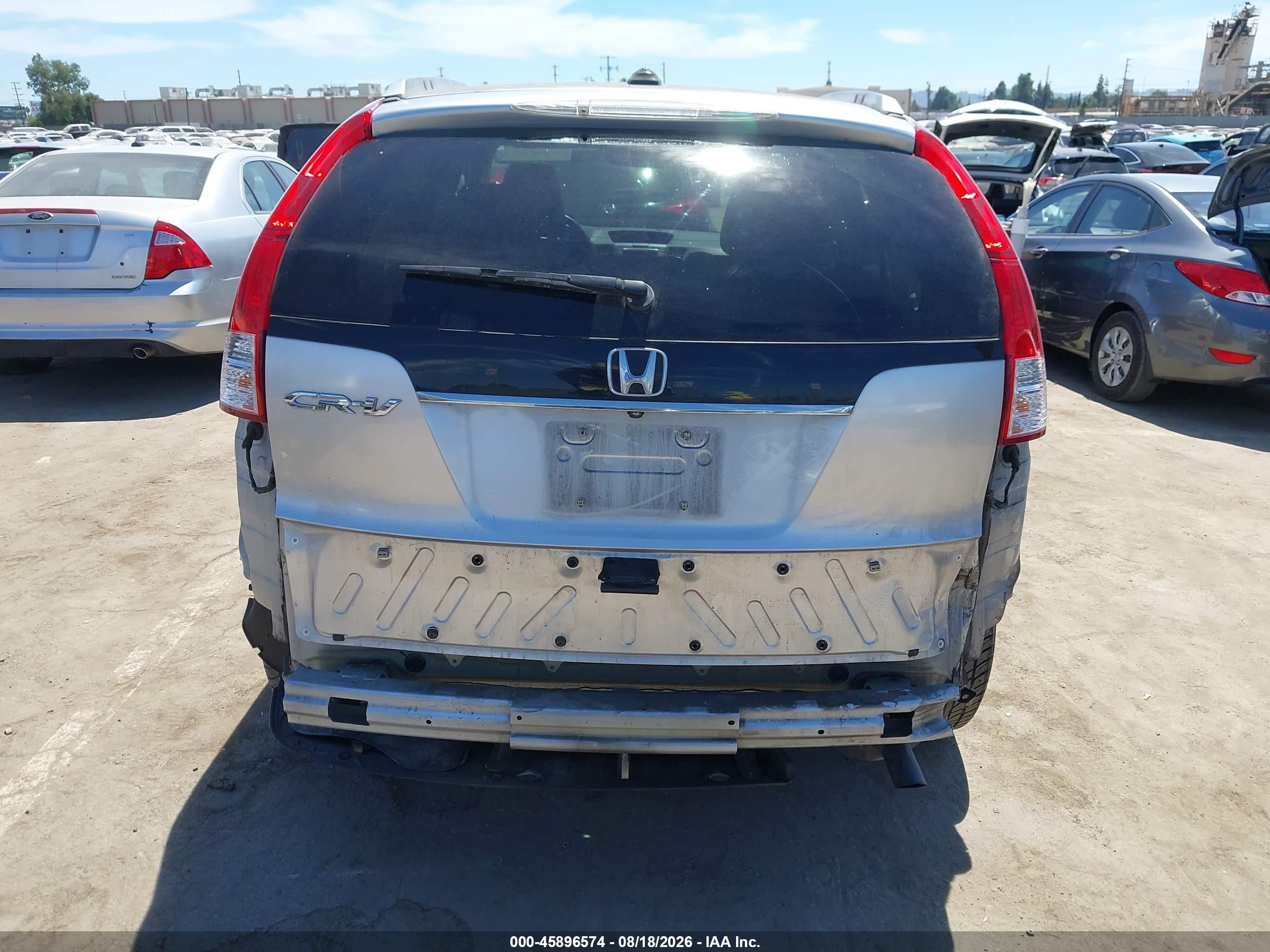 2012 Honda Cr-v Ex-l Silver vin: 2HKRM3H72CH511604