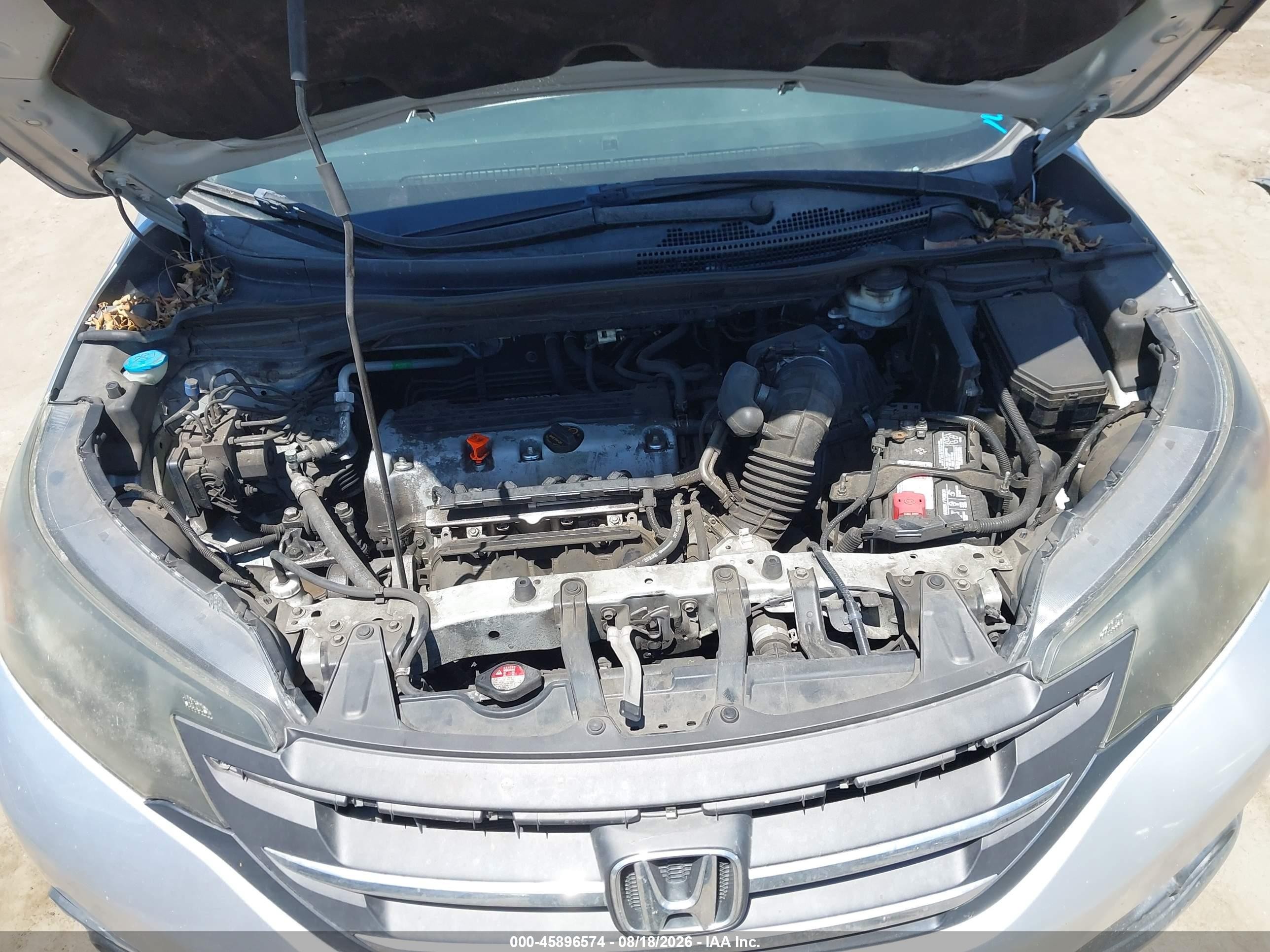 2012 Honda Cr-v Ex-l Silver vin: 2HKRM3H72CH511604