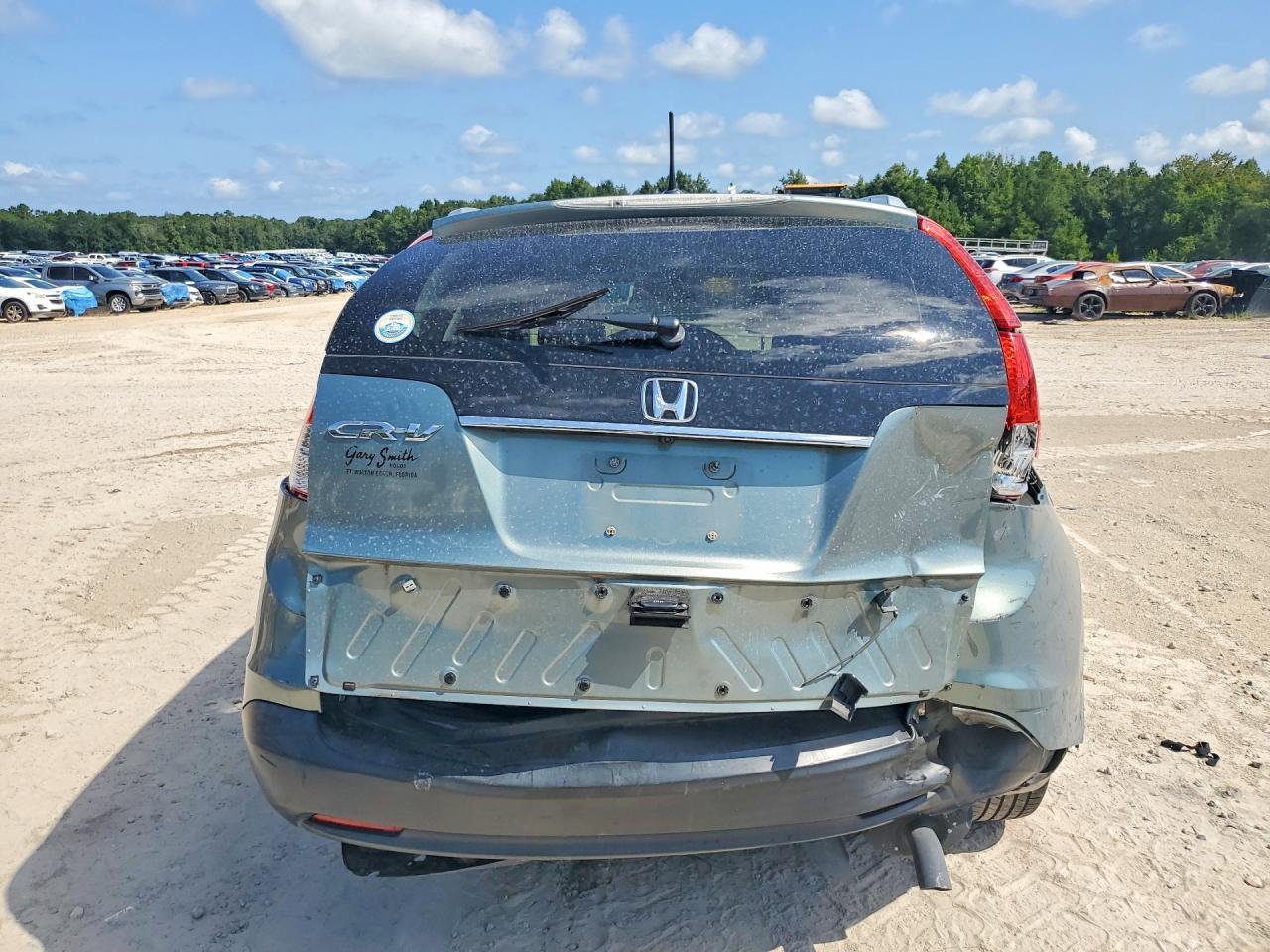2012 Honda Cr-v Exl Зеленый vin: 2HKRM3H72CH513613