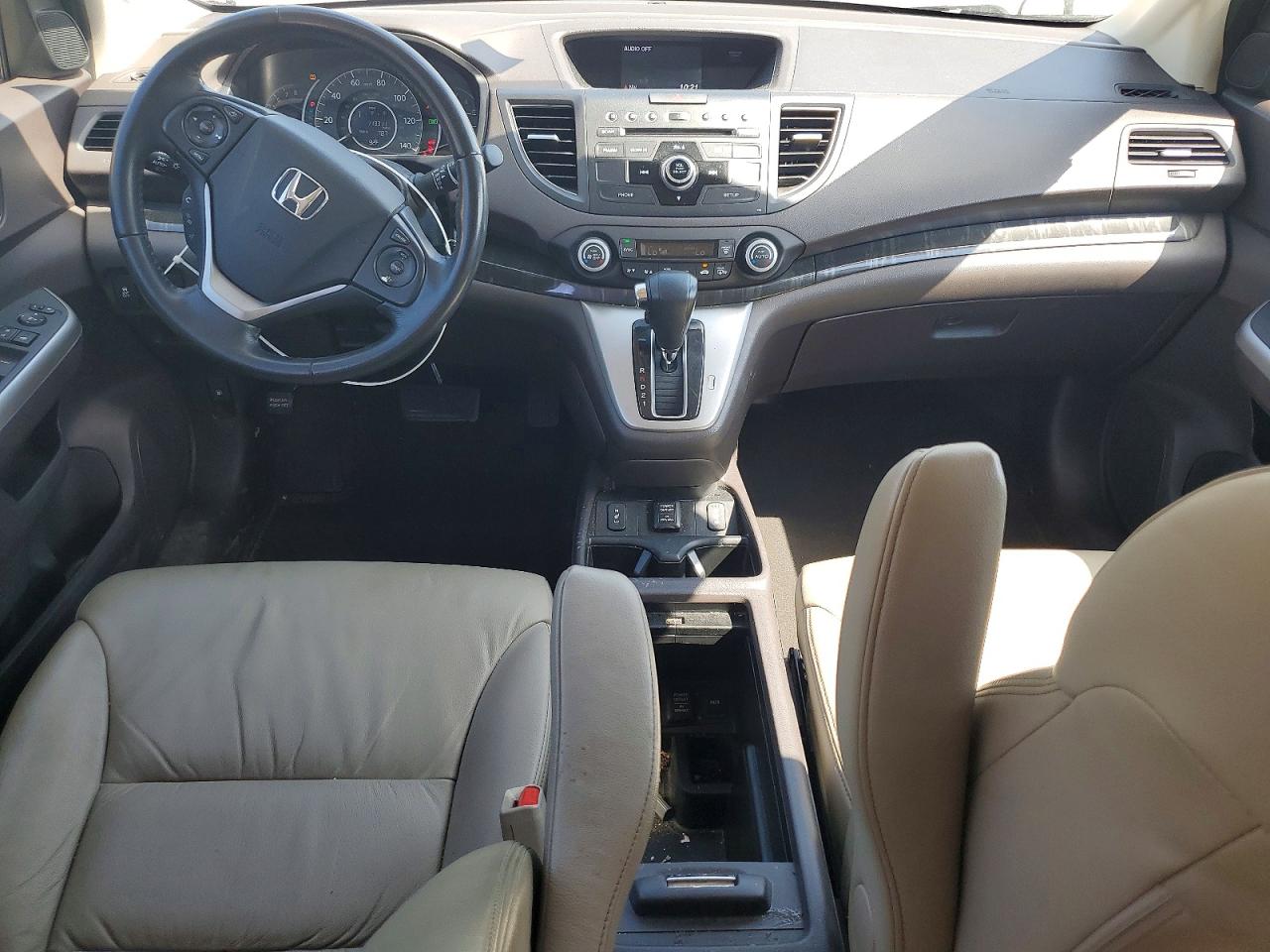2012 Honda Cr-v Exl Зеленый vin: 2HKRM3H72CH513613