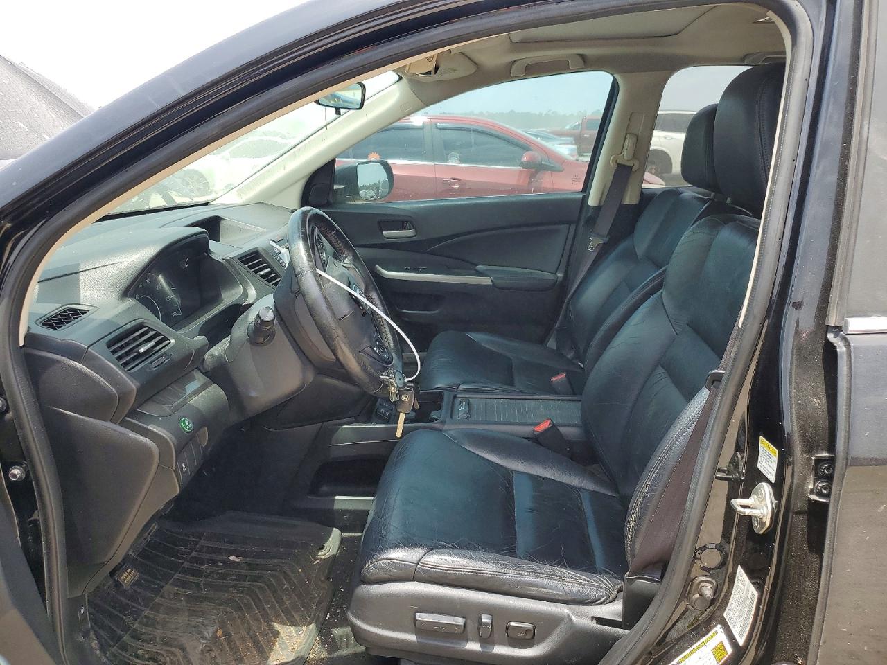 2013 Honda Cr-v Exl Black vin: 2HKRM3H72DH507134