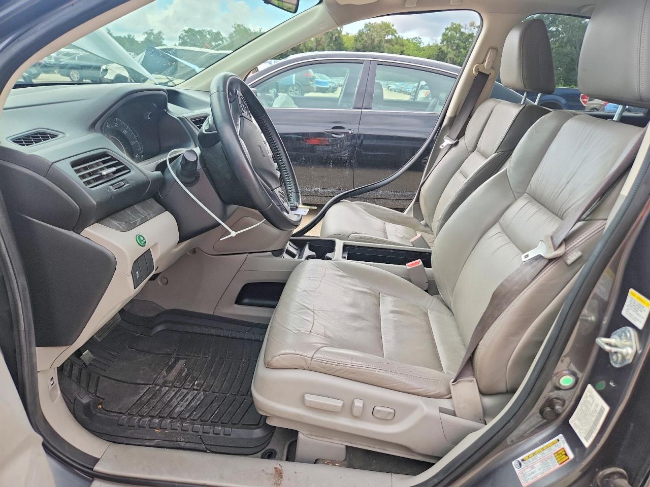 2013 Honda Cr-v Exl Gray vin: 2HKRM3H72DH510163