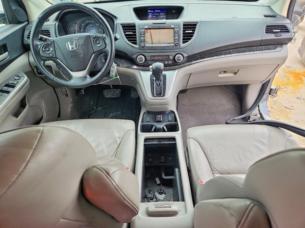 2013 Honda Cr-v Exl Gray vin: 2HKRM3H72DH510163