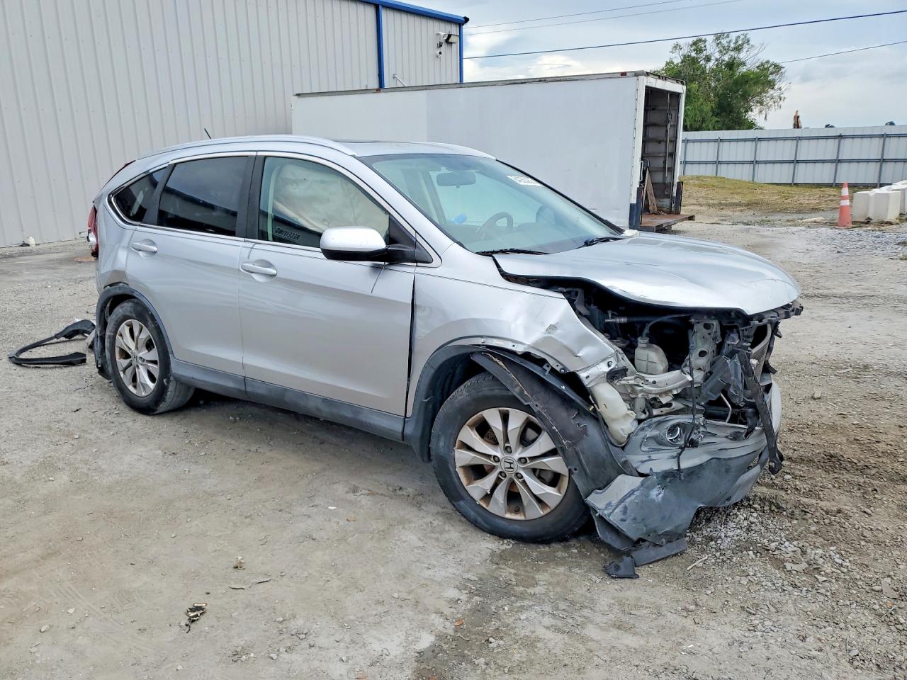 2013 Honda Cr-v Exl Серебряный vin: 2HKRM3H72DH517047