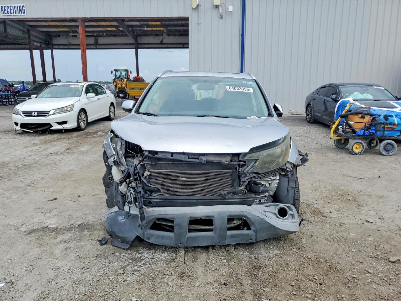 2013 Honda Cr-v Exl Серебряный vin: 2HKRM3H72DH517047