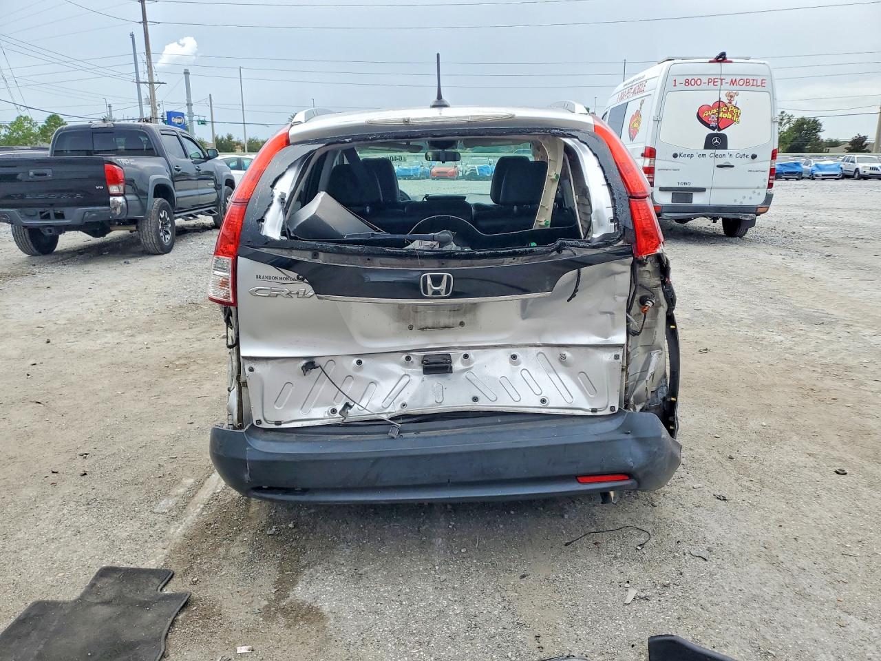 2013 Honda Cr-v Exl Серебряный vin: 2HKRM3H72DH517047