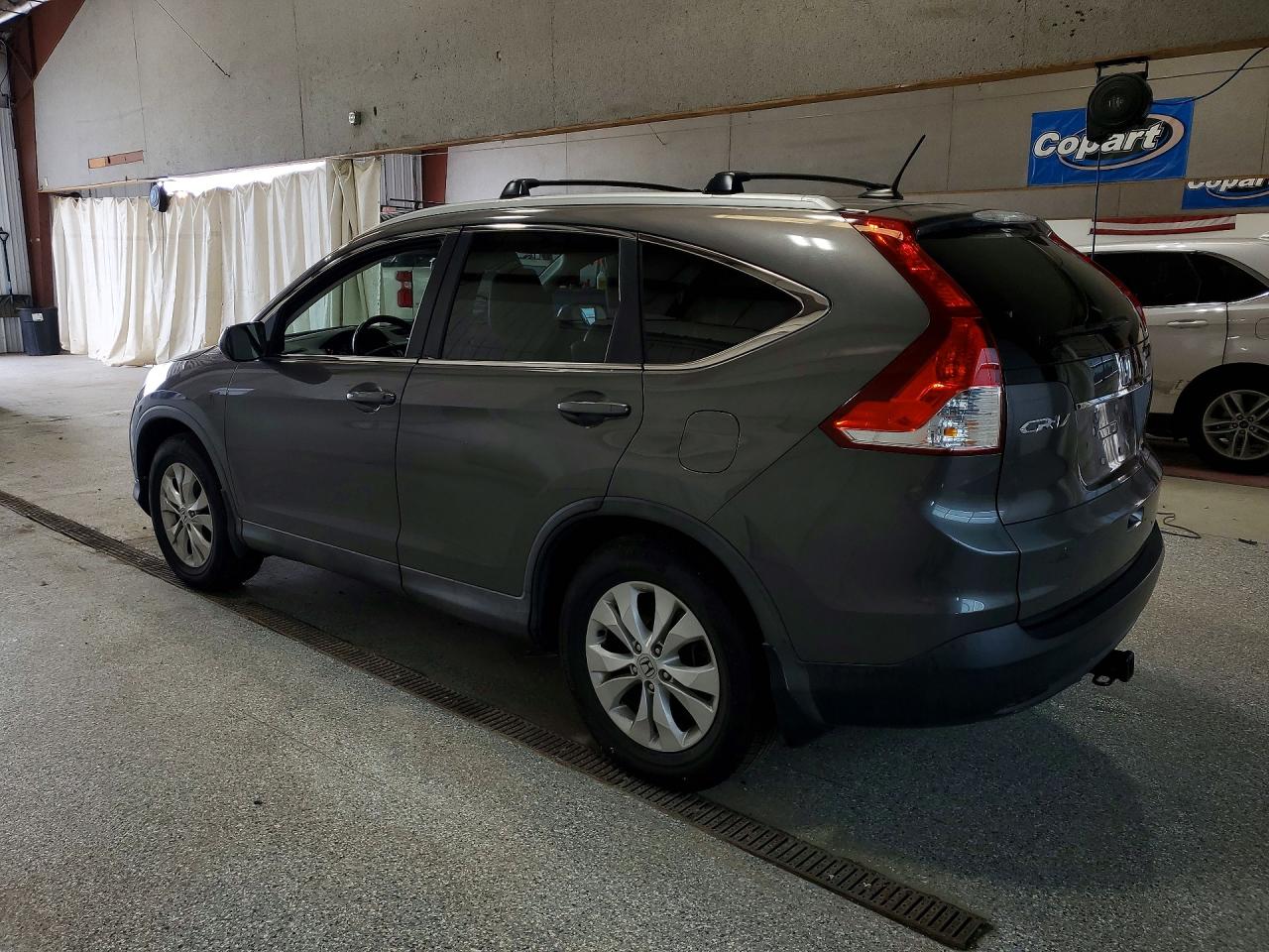 2014 Honda Cr-v Exl Gray vin: 2HKRM3H72EH500752
