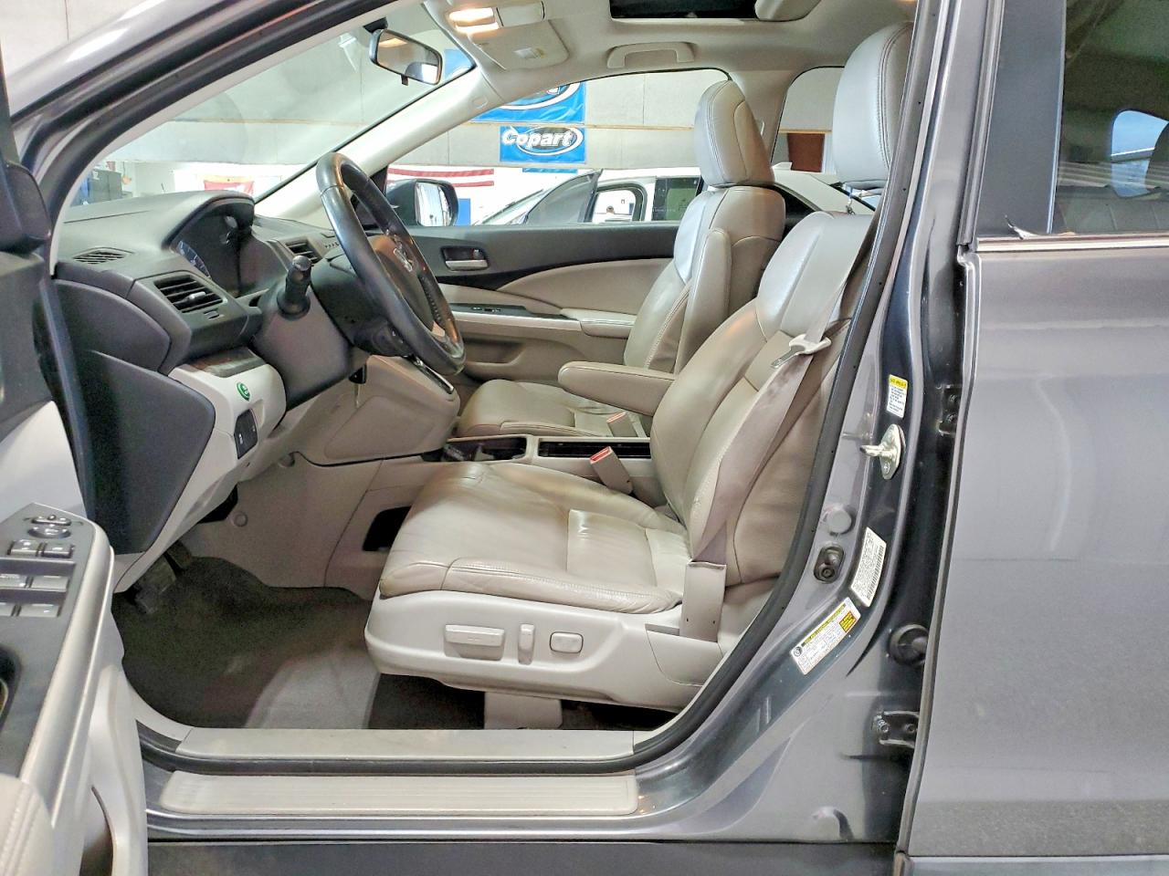 2014 Honda Cr-v Exl Gray vin: 2HKRM3H72EH500752